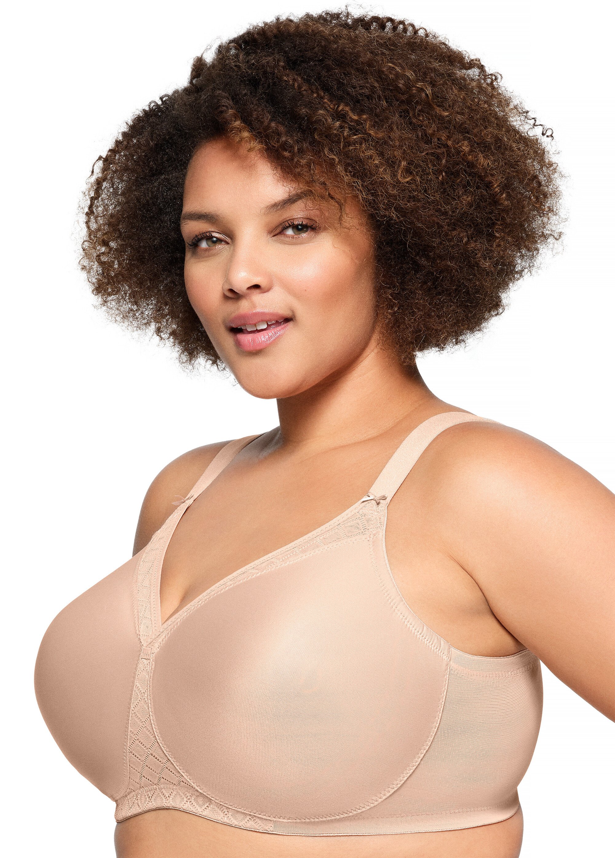 Soutien-gorge MagicLift Invisible Sans Coutures et Sans Armatures Spécial Grandes Tailles n°1080 Femme Beige 1080 GA1