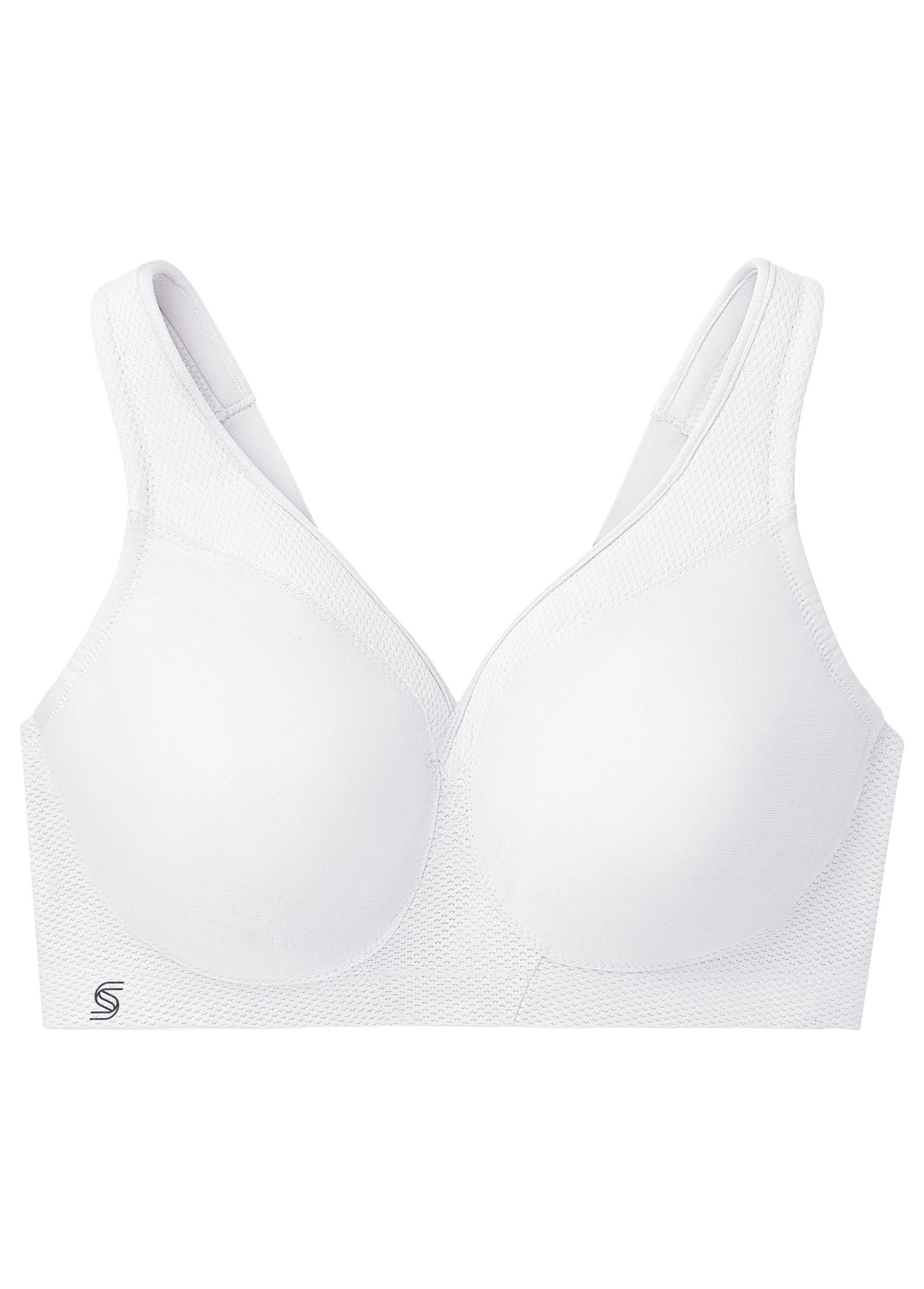 Soutien-gorge Sport MagicLift Sans Coutures et Sans Armatures Spécial Grandes Tailles n°1006 Femme Grande Taille Blanc 1006 FA2