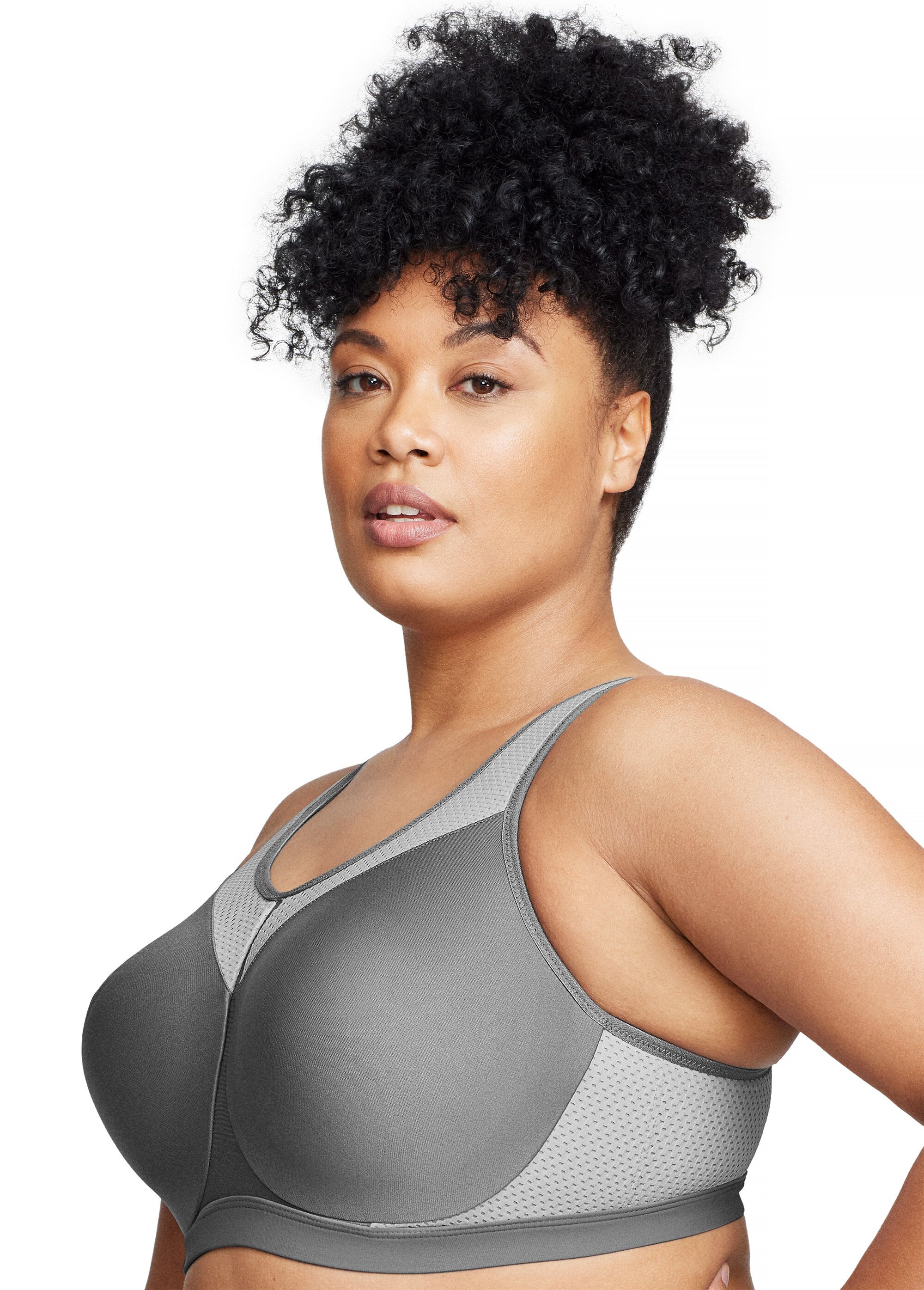 Soutien-Gorge Sport à Impact élevé, à Armatures, Spécial Grandes Tailles n°9066 Femme Grande Taille Gris 9066 GA1