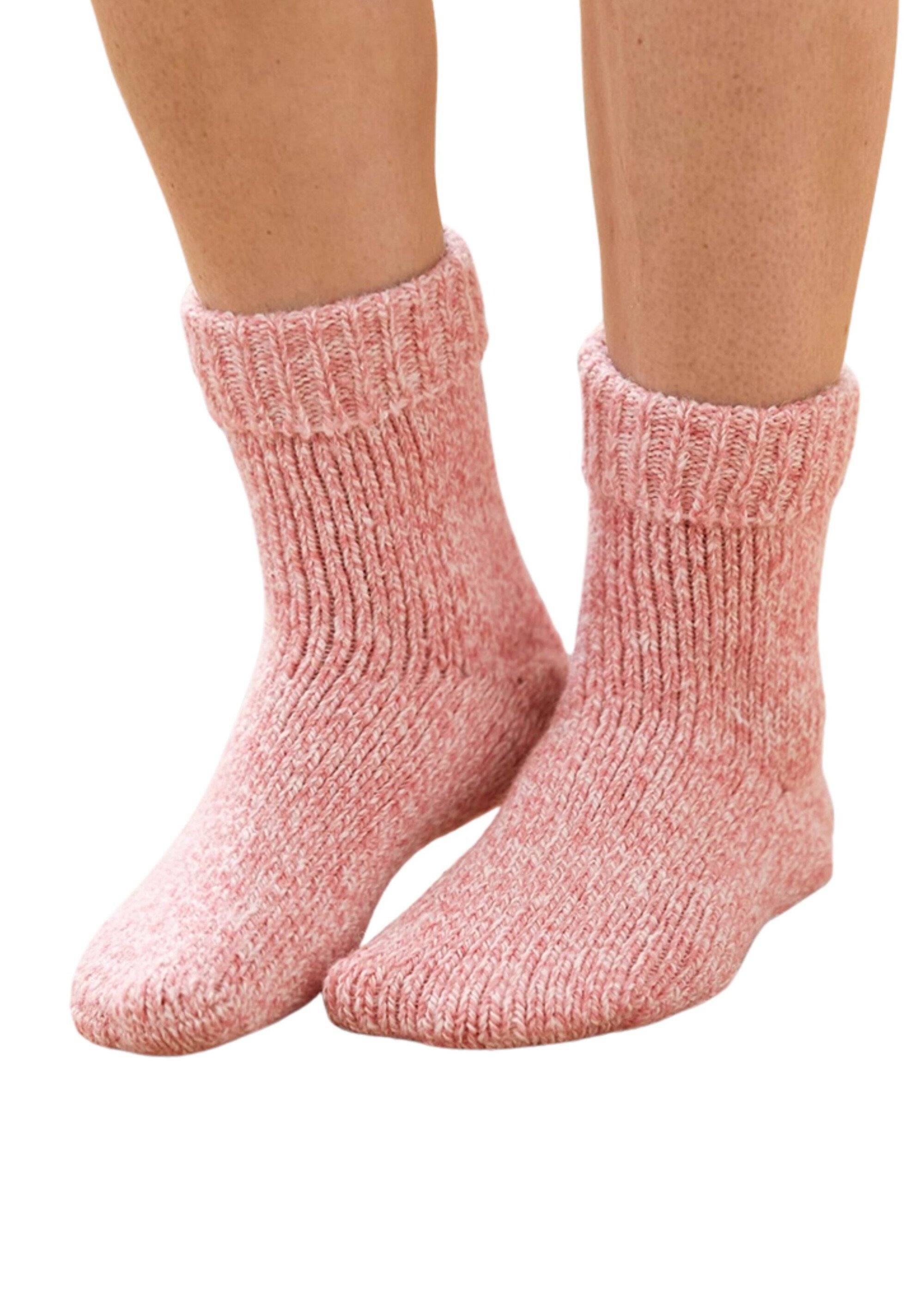 Chaussons-chaussettes chauds antidérapants