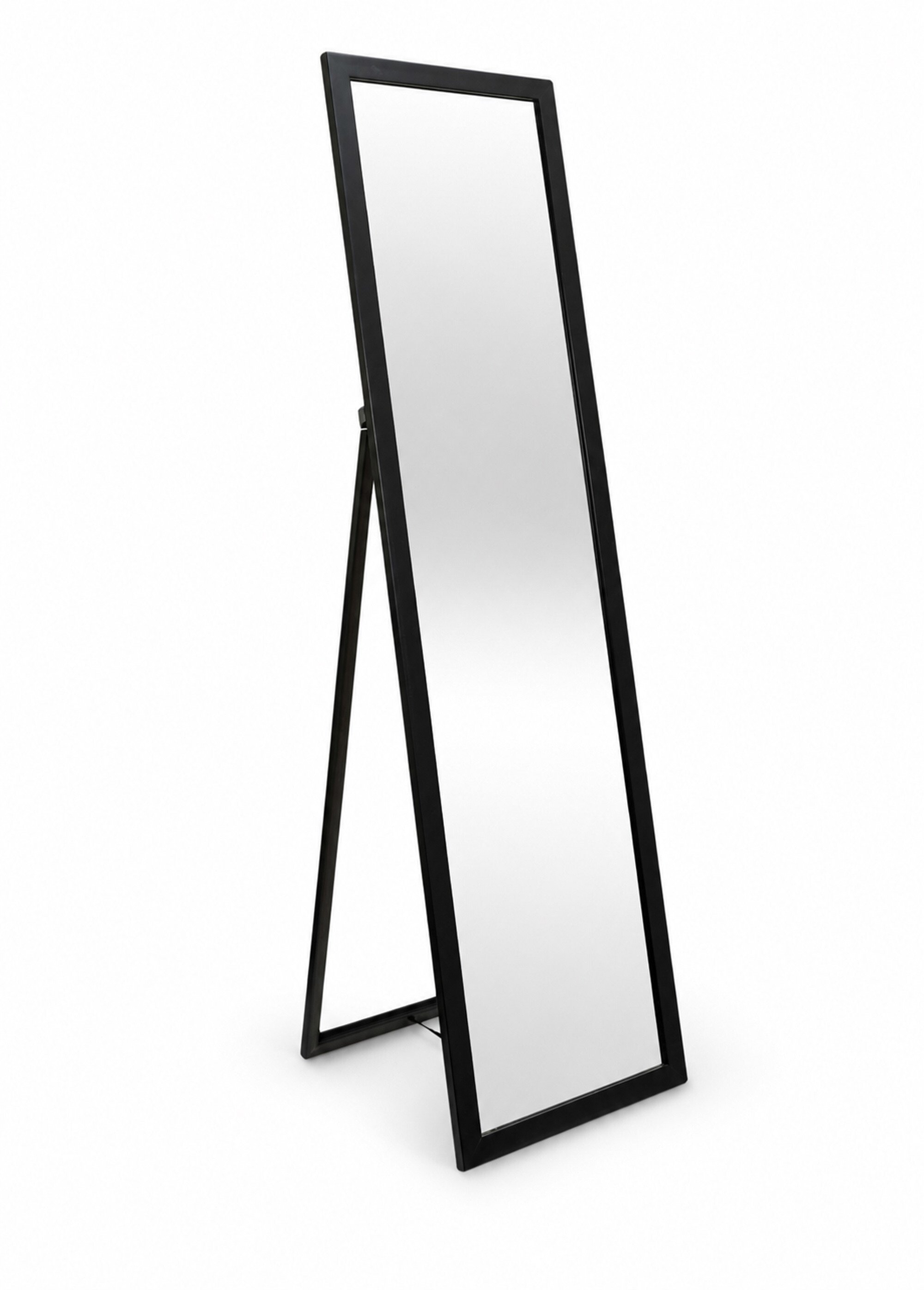 Miroir psyché 122cm, piètement foncé