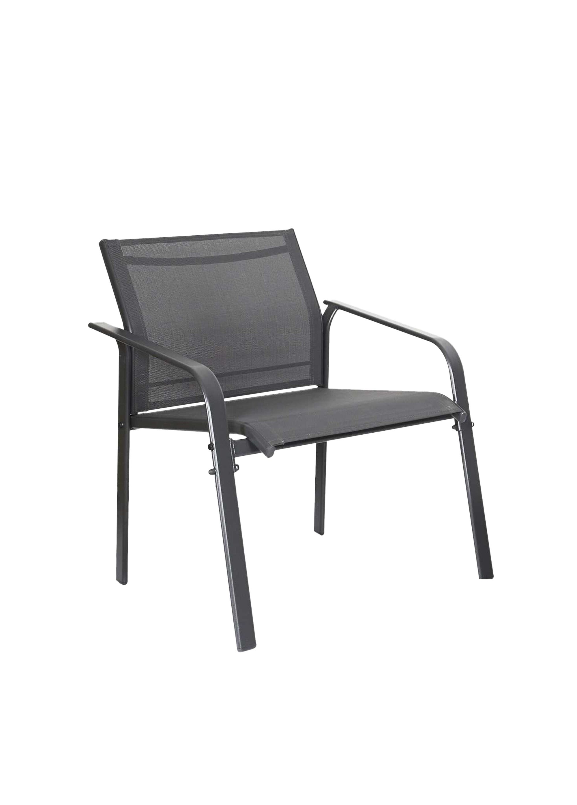 Salon de jardin Canapé, Table, Fauteuils GRIS CMP-HDO7243 DE1