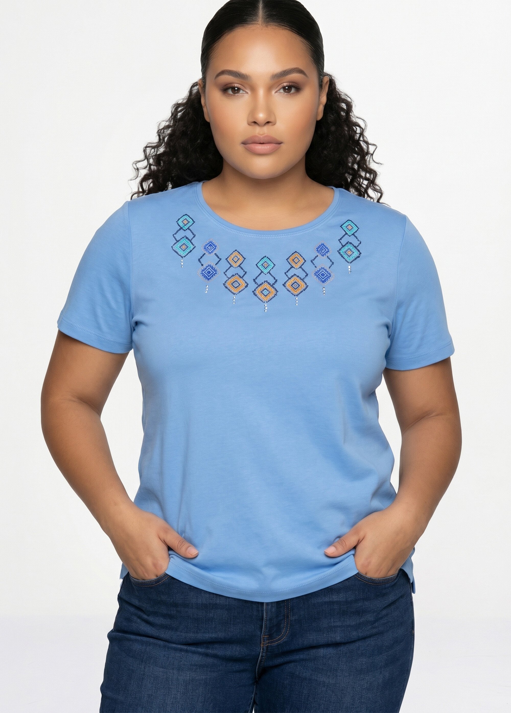 T-shirt long manches courtes