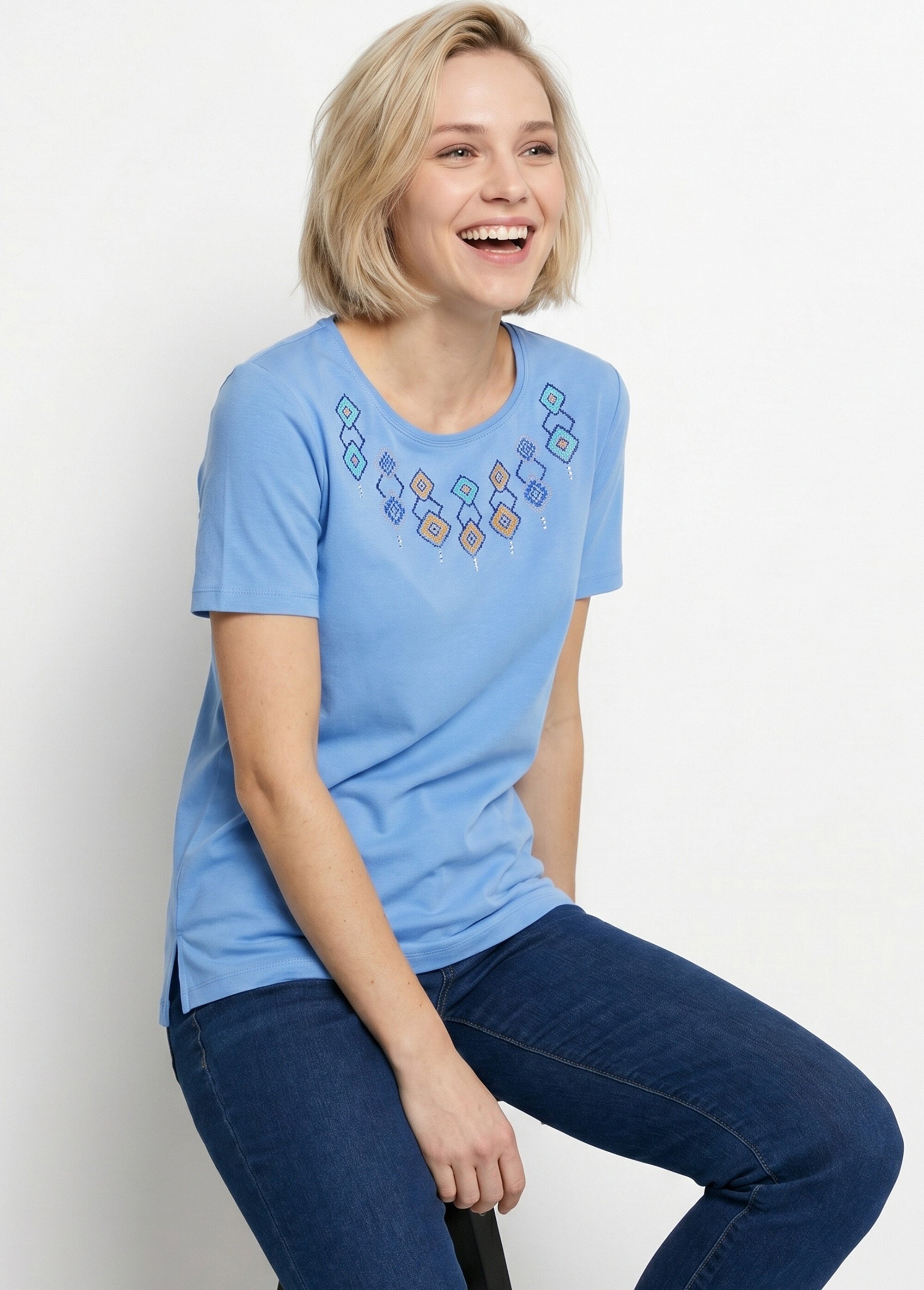 T-shirt long manches courtes