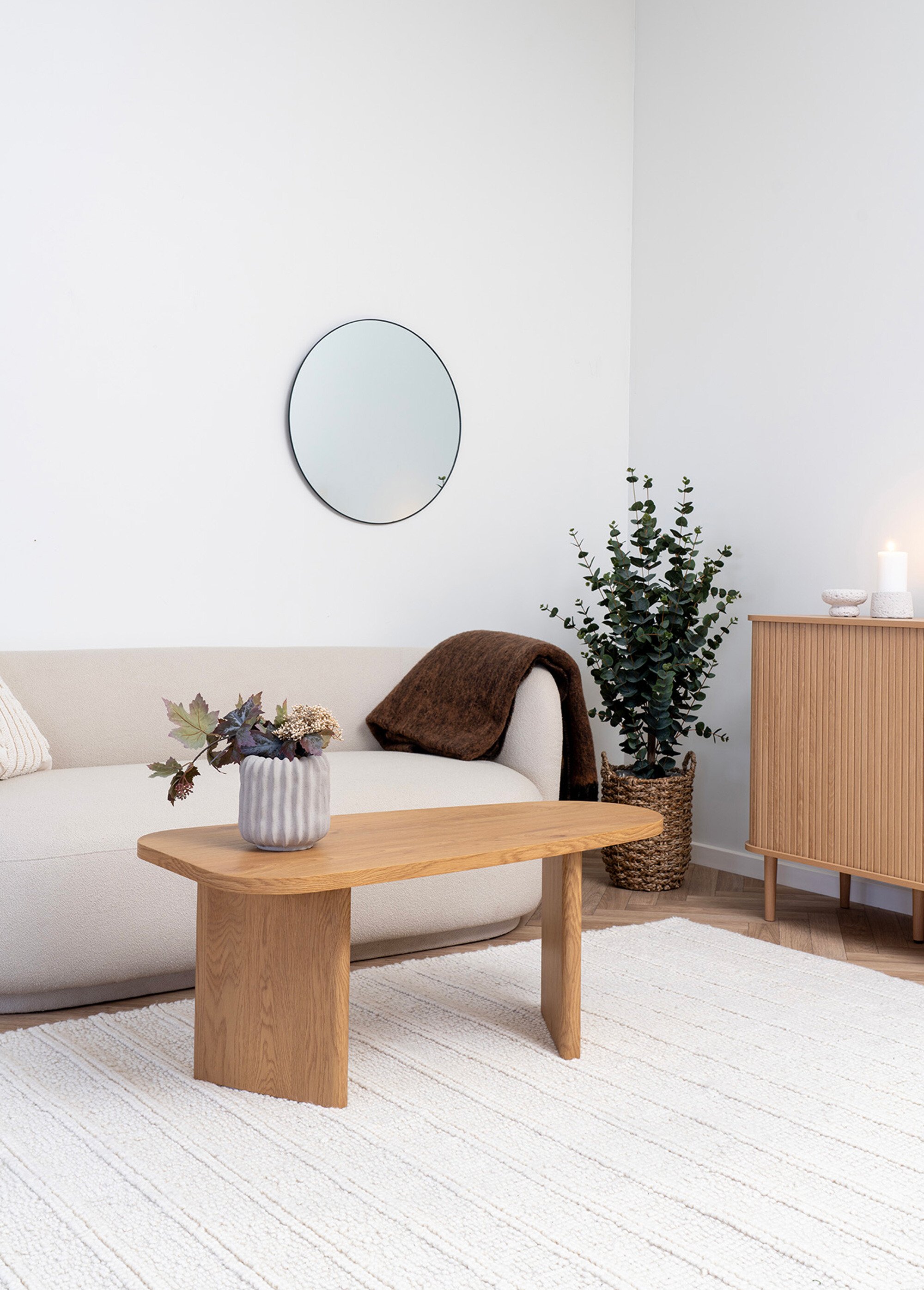 Table basse forme organique aspect naturel BEIGE HN-2102161 SI1