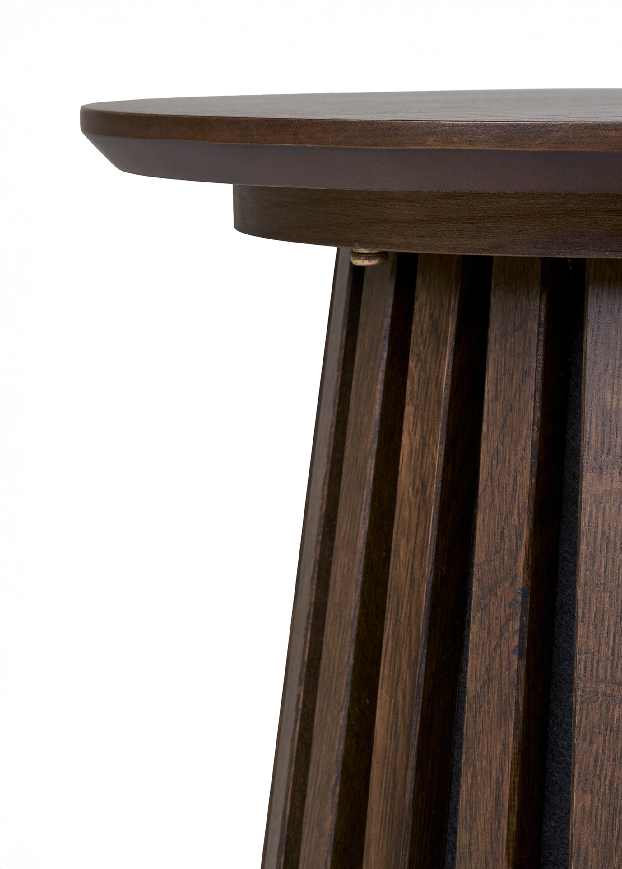 Table d'appoint en chêne plaqué 2F FUME HN-2102076 DE1