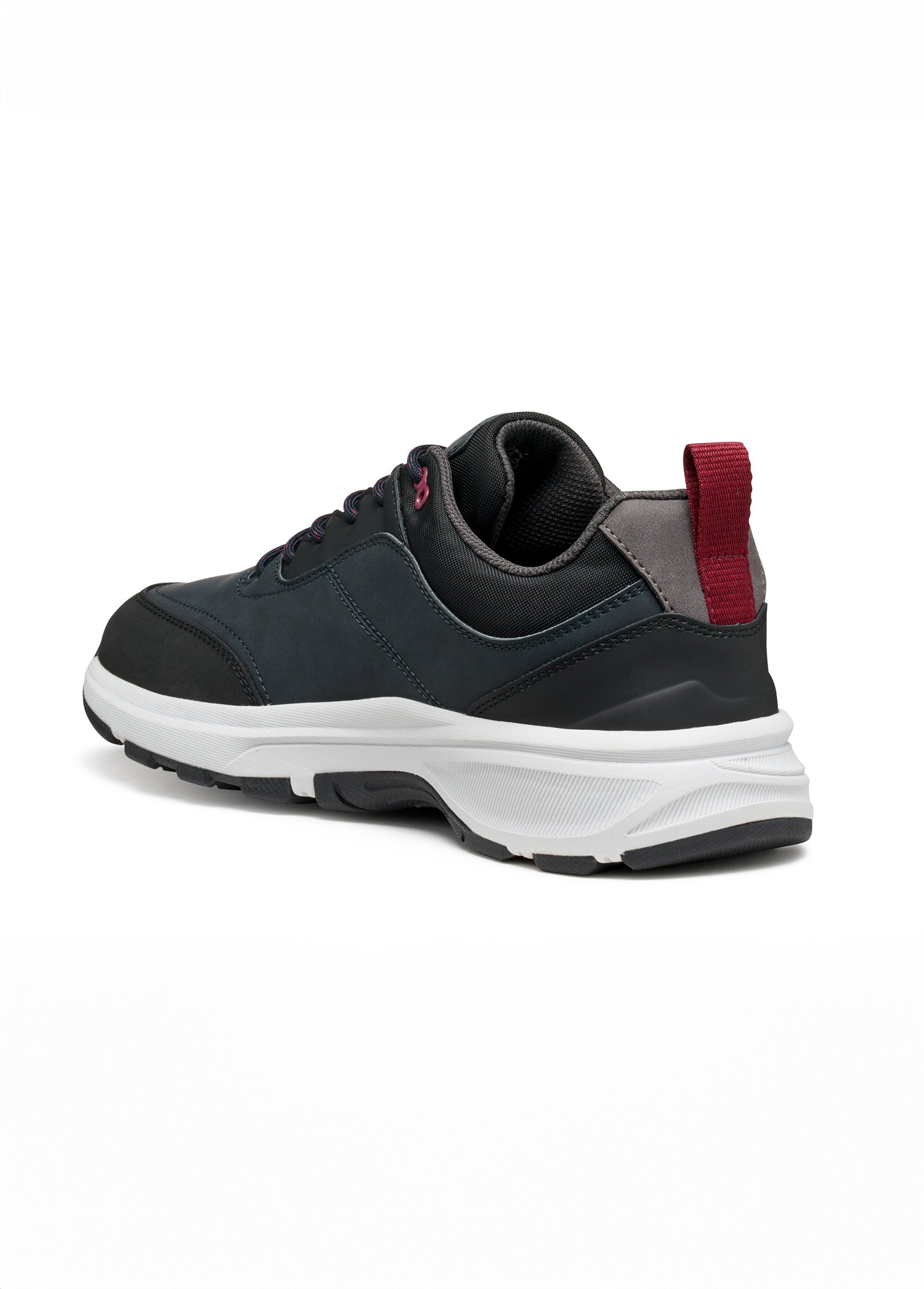 Baskets sportswear avec semelle technique Homme BLEU MARINE ET NOIR GEO-U56M2A DO1