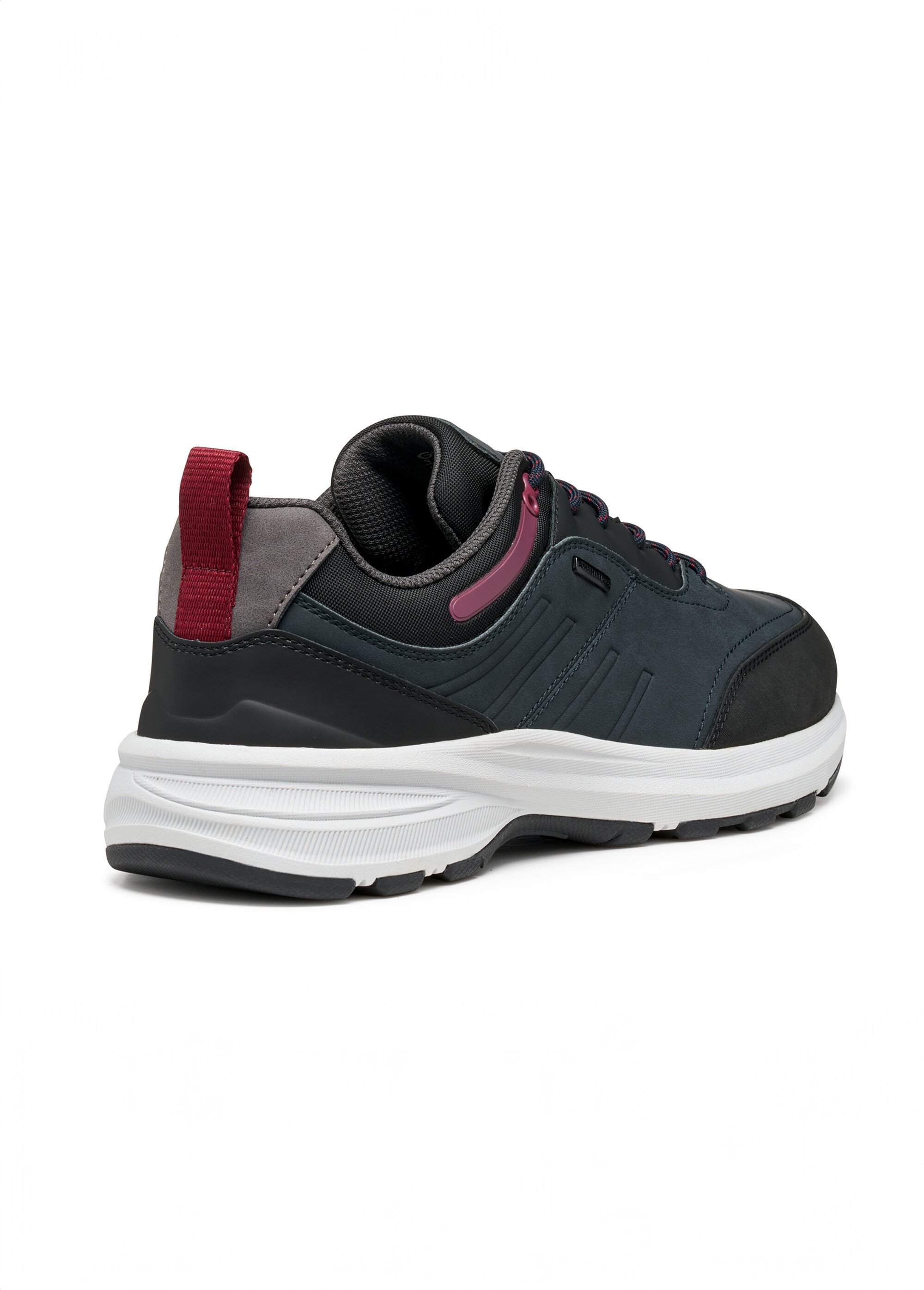 Baskets sportswear avec semelle technique Homme BLEU MARINE ET NOIR GEO-U56M2A DO2