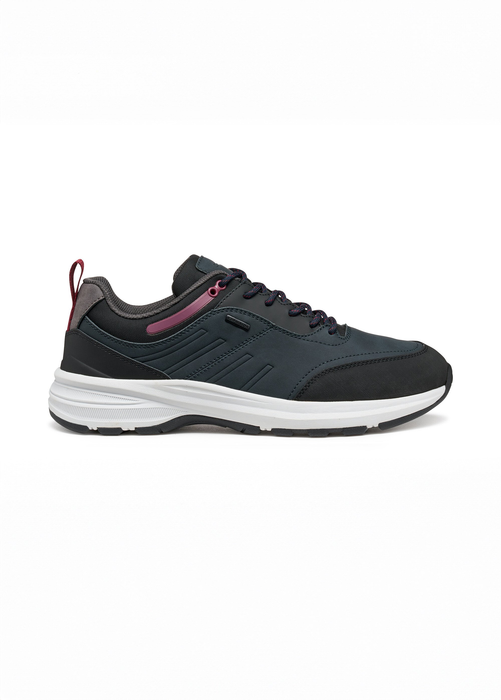Baskets sportswear avec semelle technique Homme BLEU MARINE ET NOIR GEO-U56M2A DR1