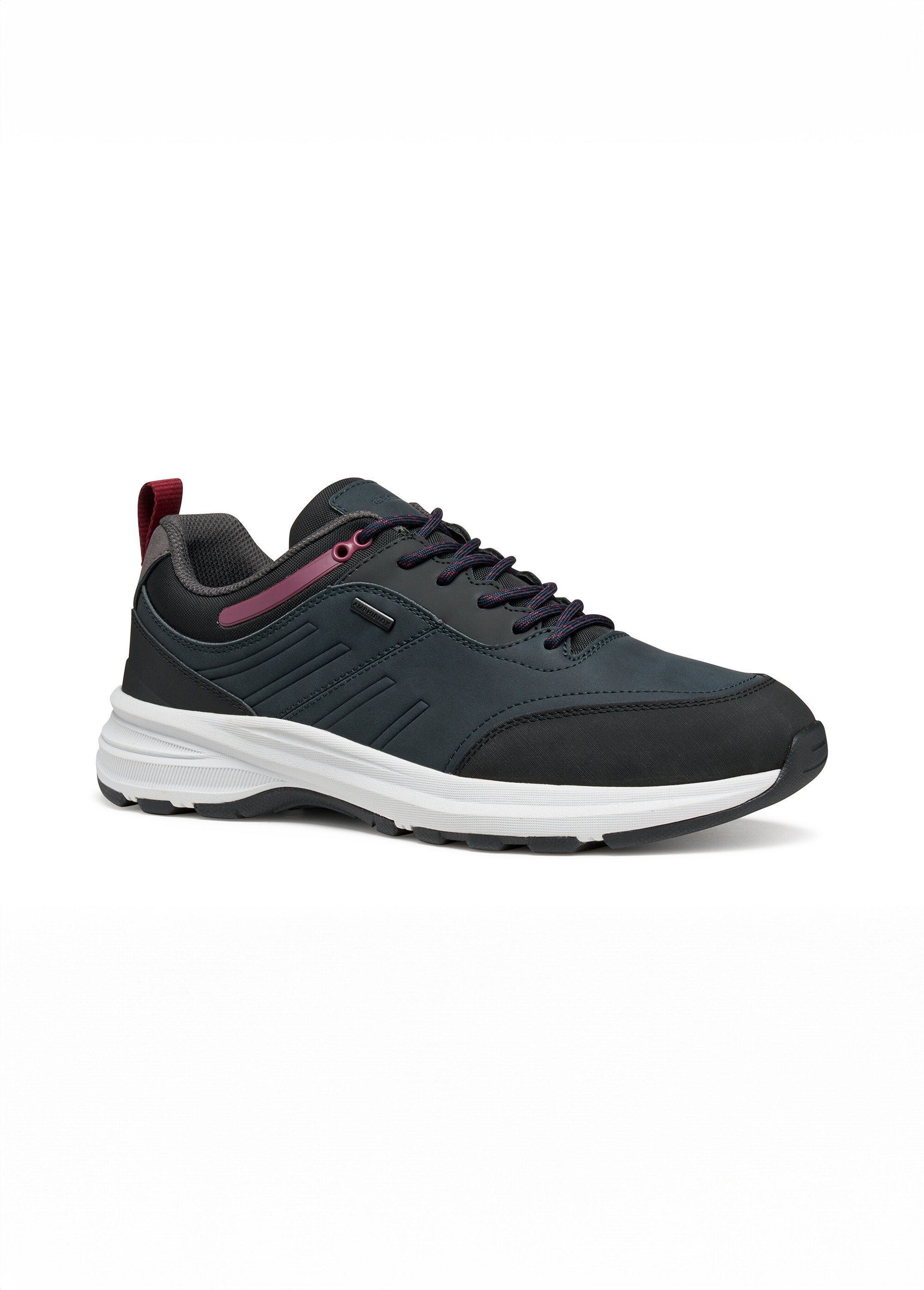 Baskets sportswear avec semelle technique Homme BLEU MARINE ET NOIR GEO-U56M2A FA1
