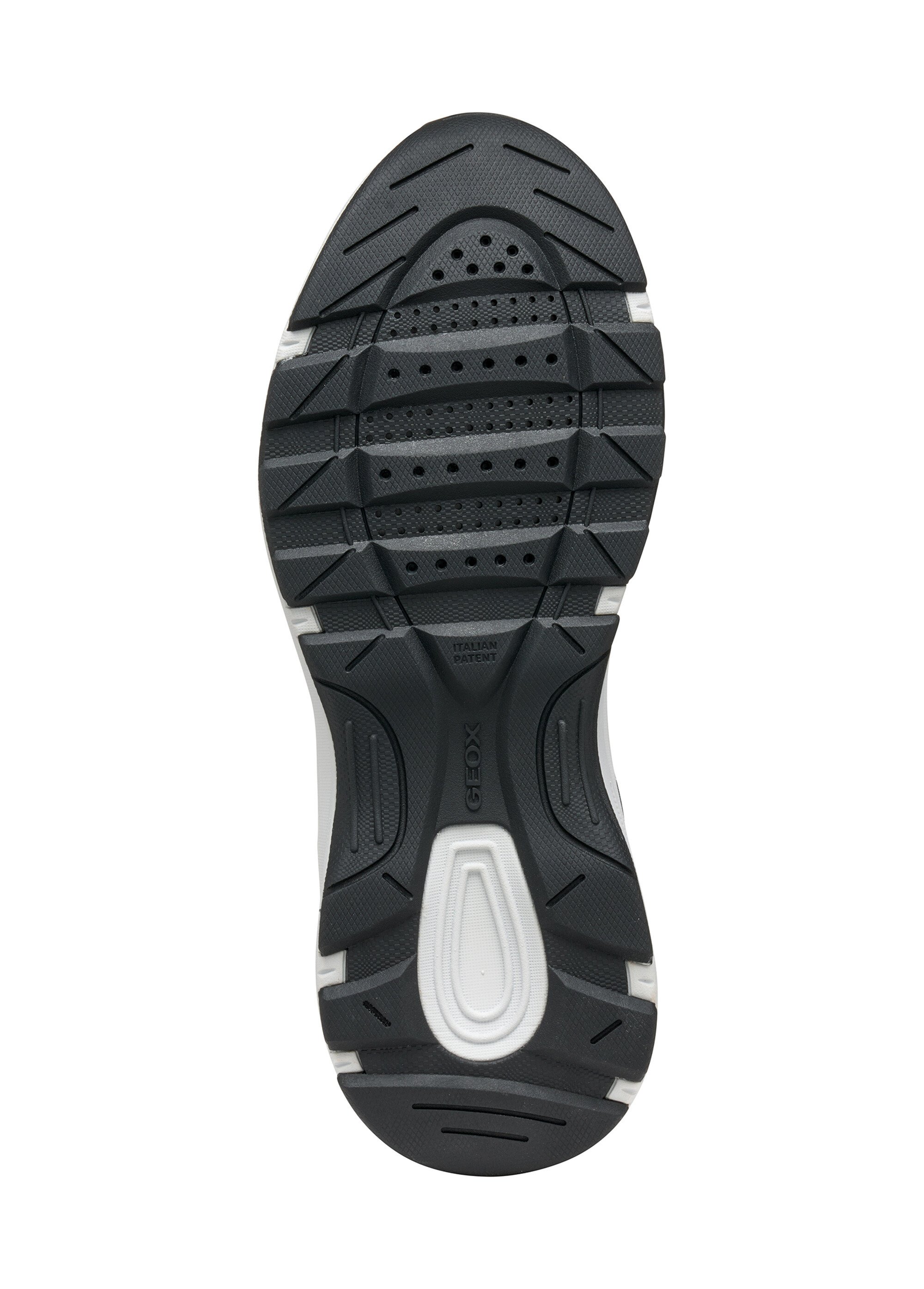 Baskets sportswear avec semelle technique Homme BLEU MARINE ET NOIR GEO-U56M2A UN1