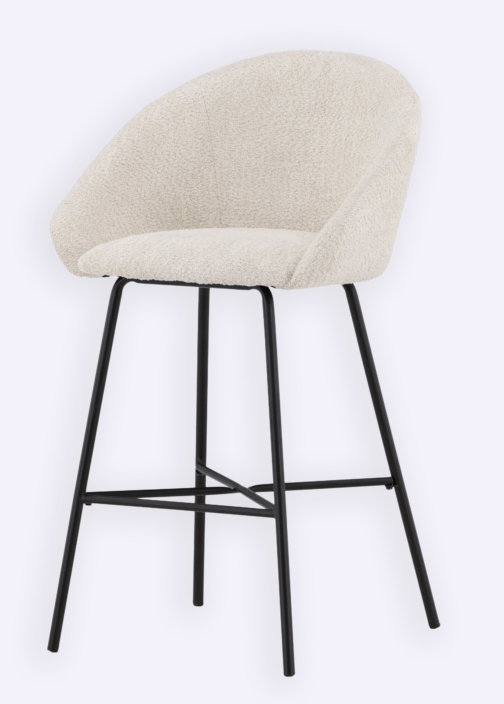 Chaises de bar confort et pieds acier