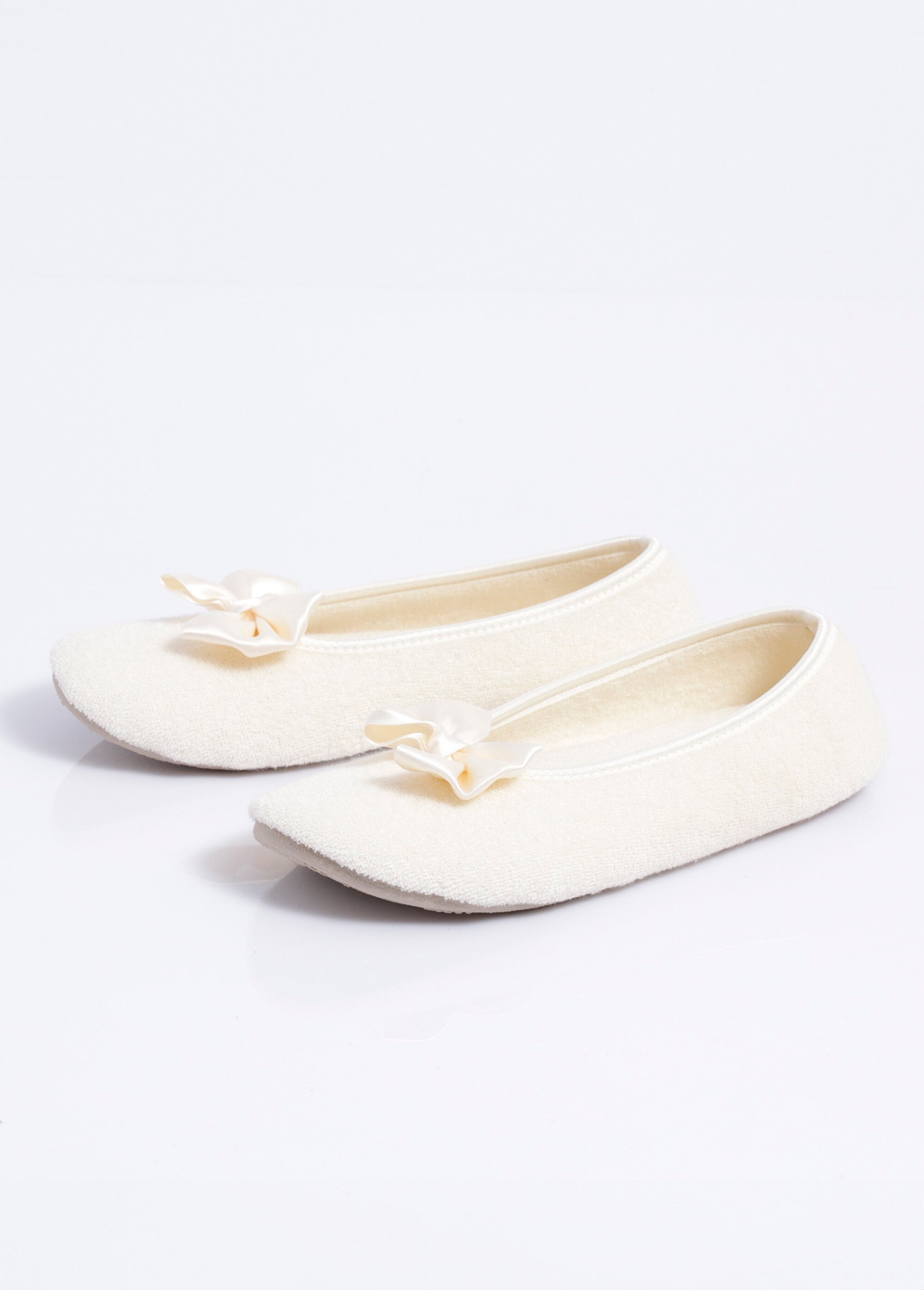 Chaussons ballerines souples largeur confort