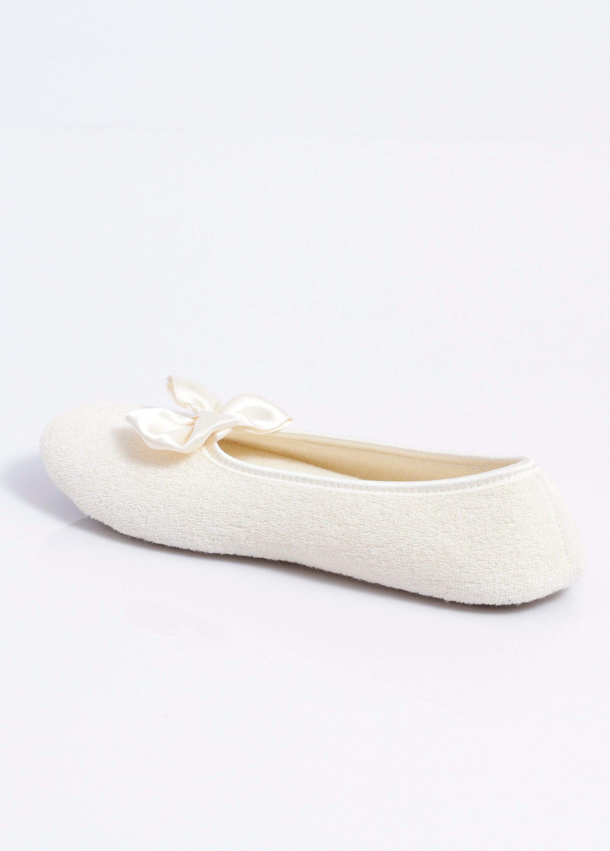Chaussons ballerines souples largeur confort