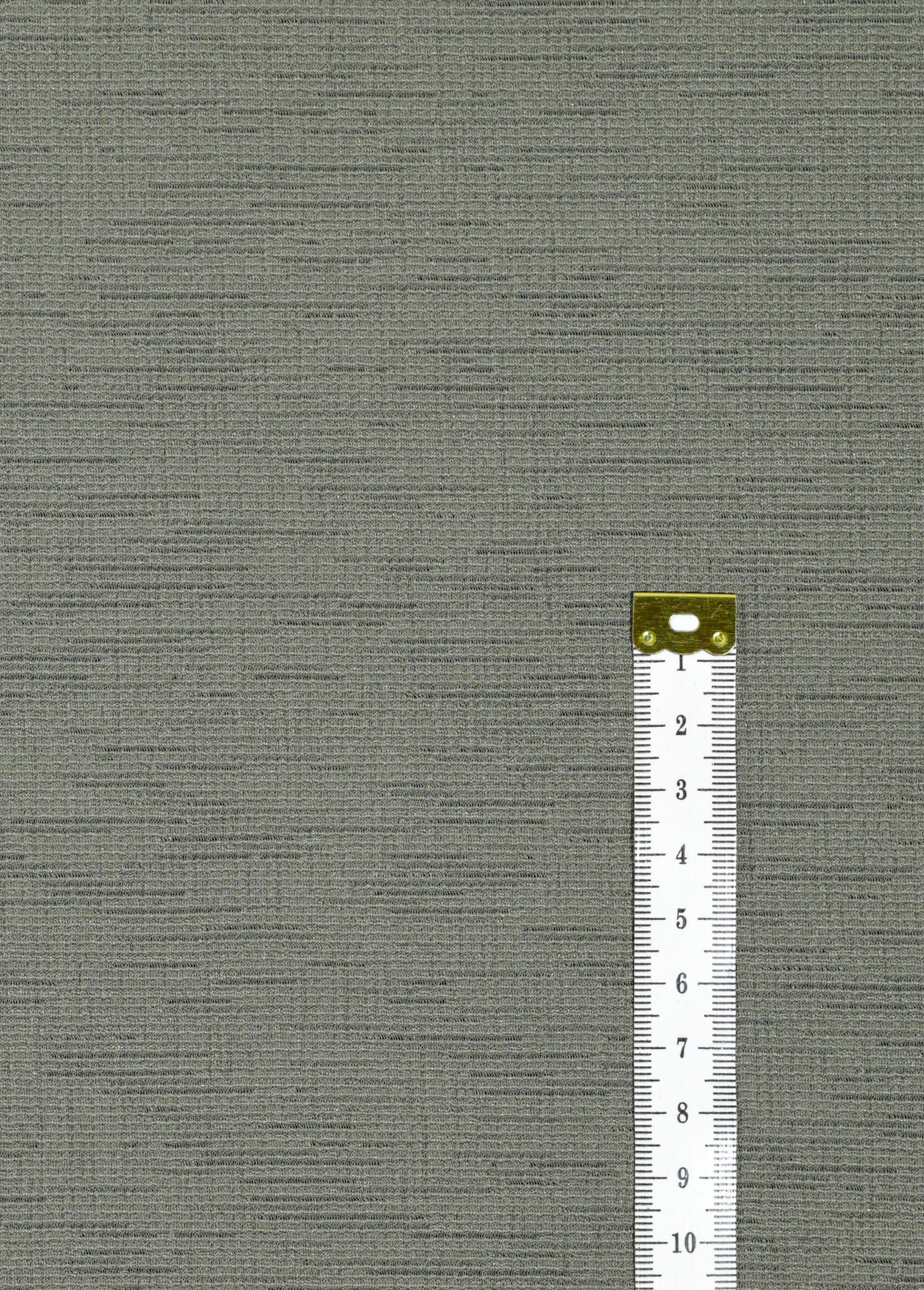 Coupon tissu habillement maille texturée VERT COT142210 DE1