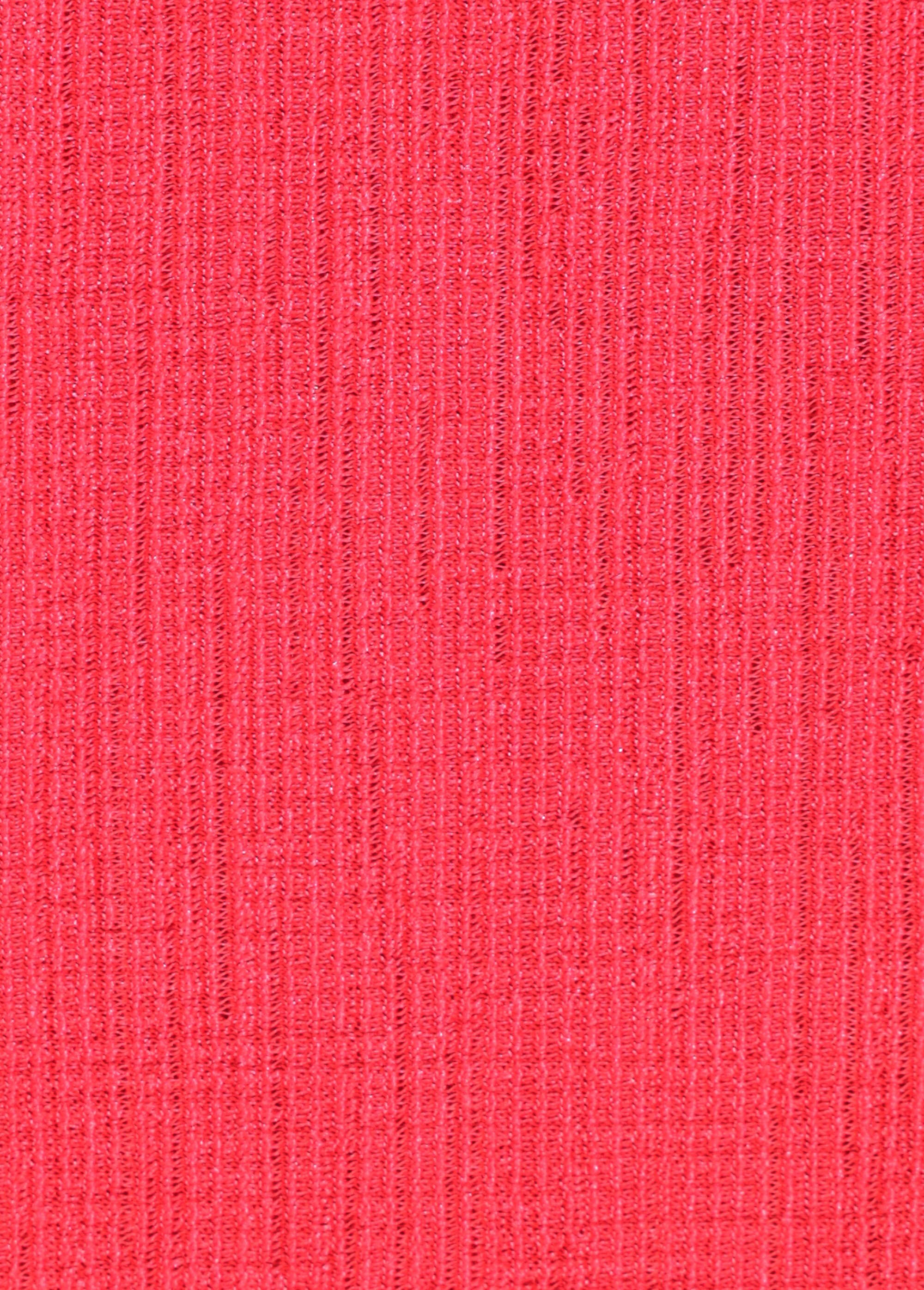 Coupon tissu habillement maille texturée ROSE COT142210 DE2