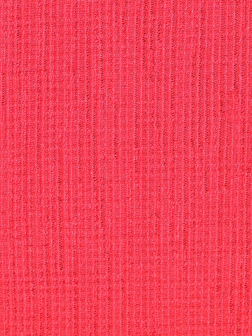 Coupon tissu habillement maille texturée ROSE COT142210 DE2