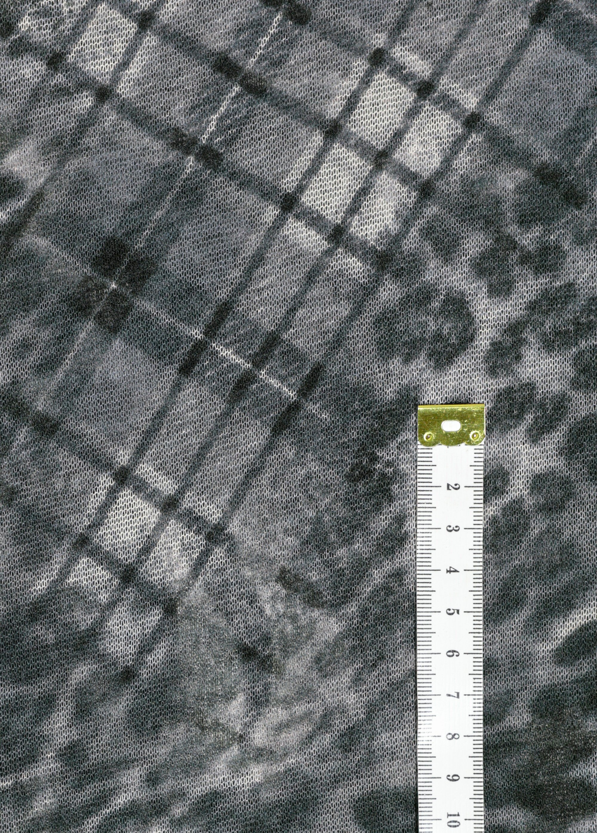 Coupon tissu jersey fantaisie, foncé NOIR COT150634 DE1