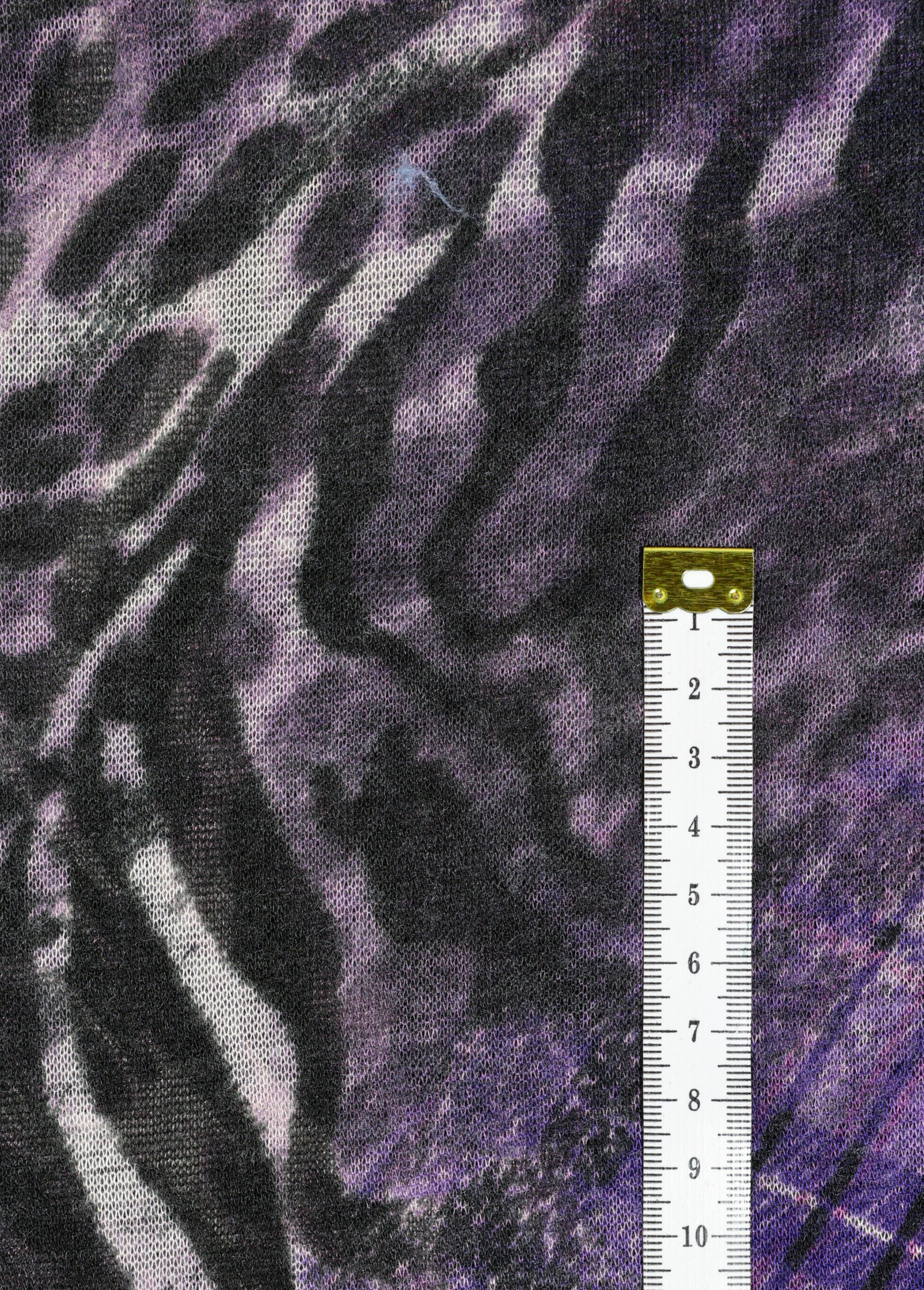 Coupon tissu jersey fantaisie, foncé VIOLET COT150634 DE1