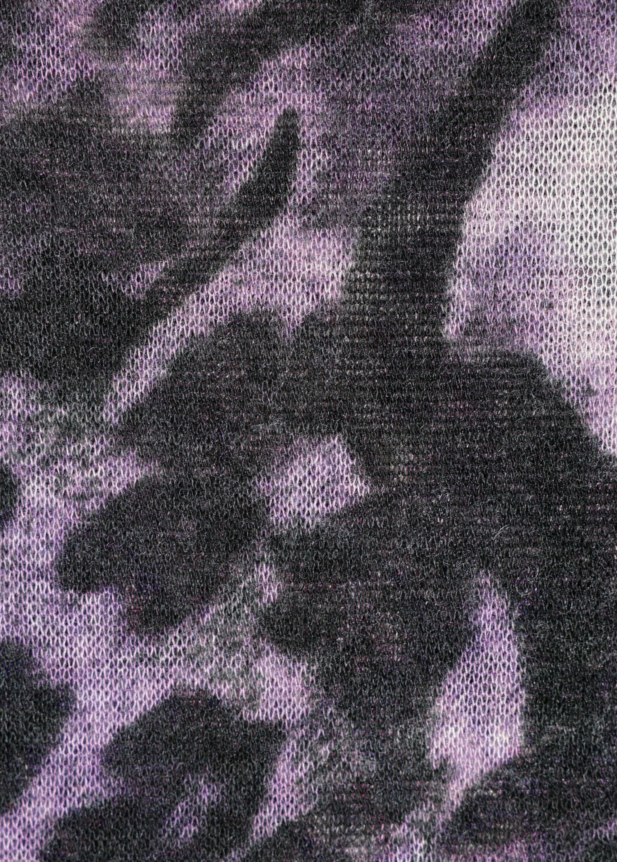 Coupon tissu jersey fantaisie, foncé VIOLET COT150634 DE2