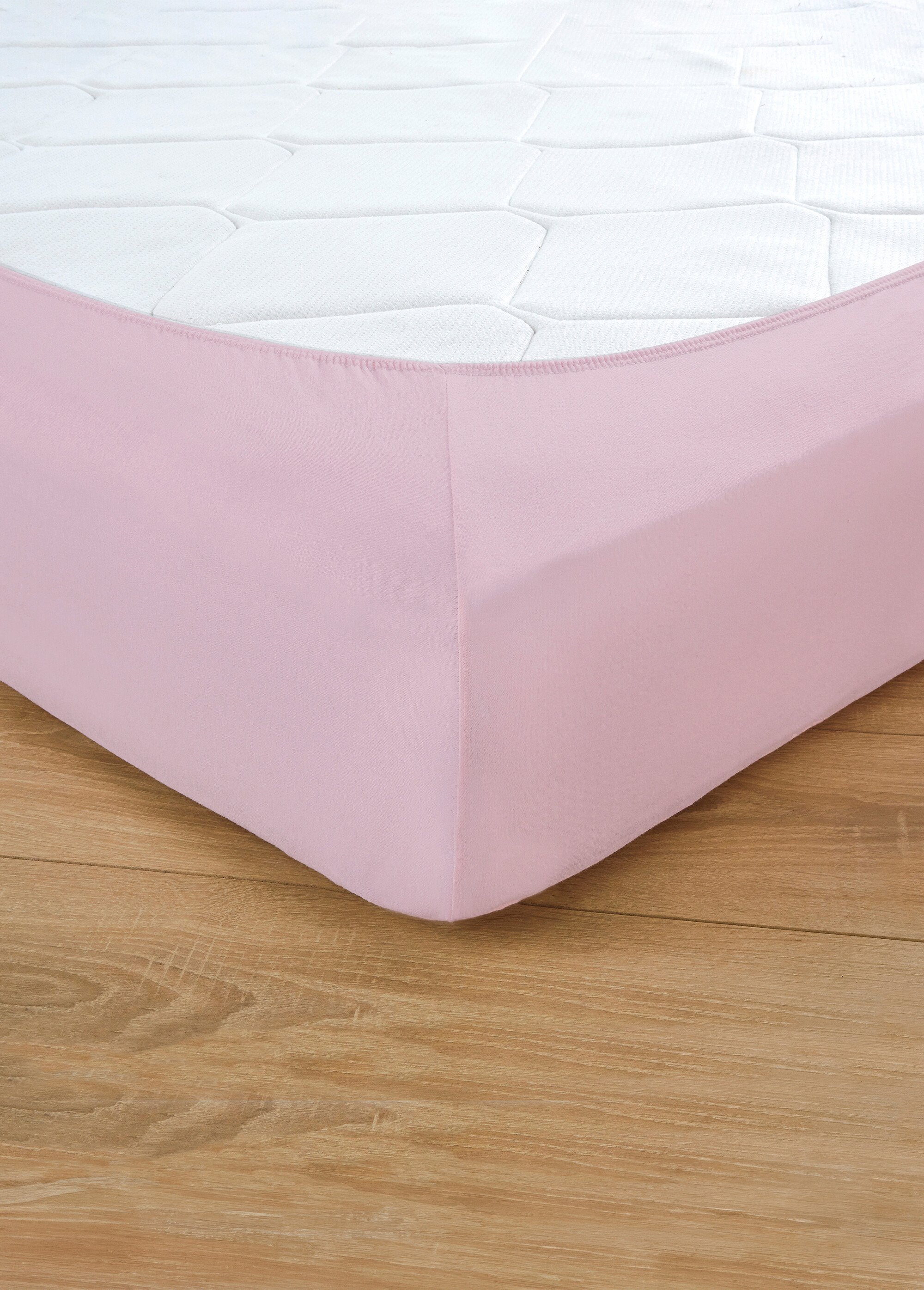 Drap housse jersey coton uni