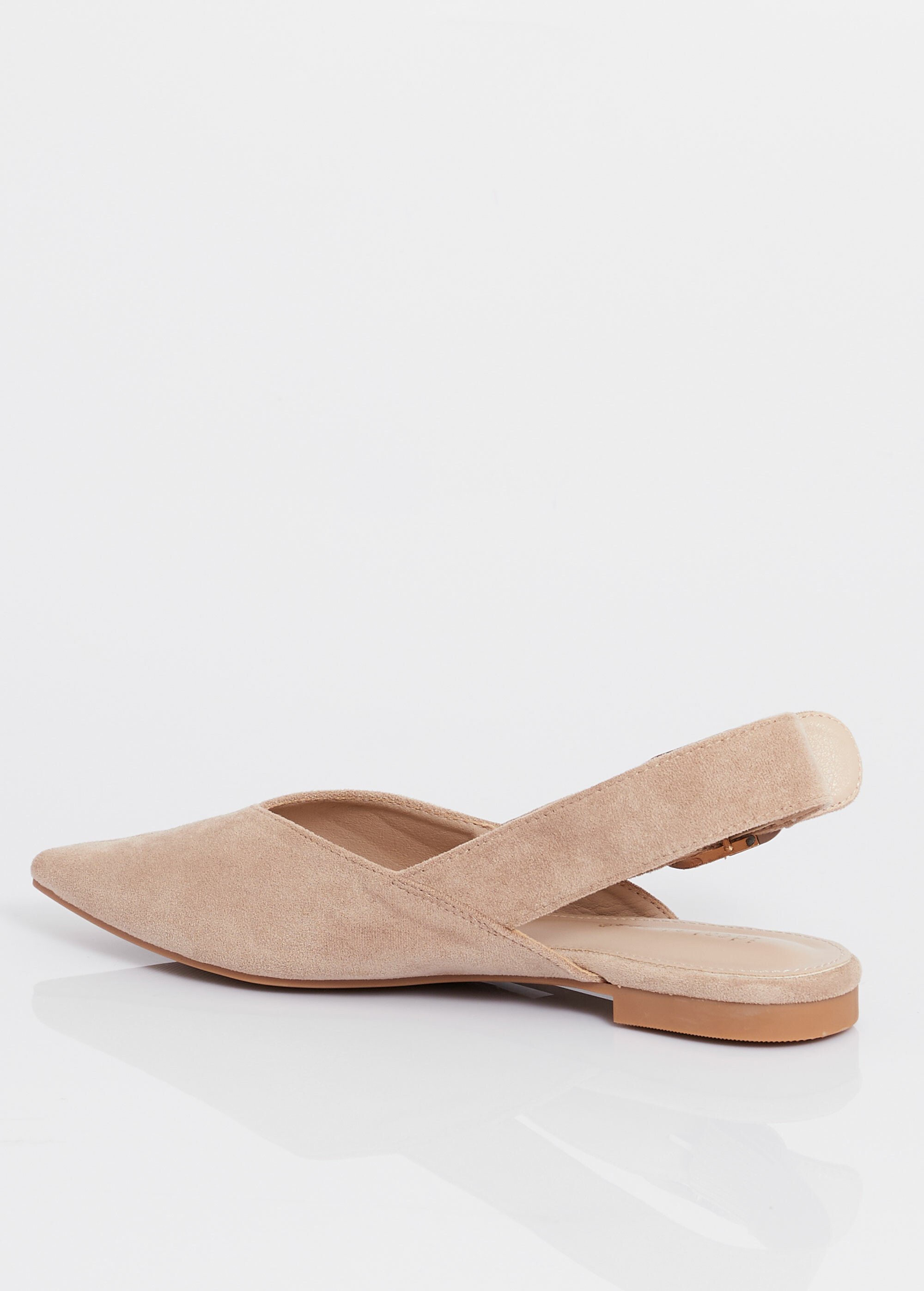 Escarpins pointus avec bride slingback