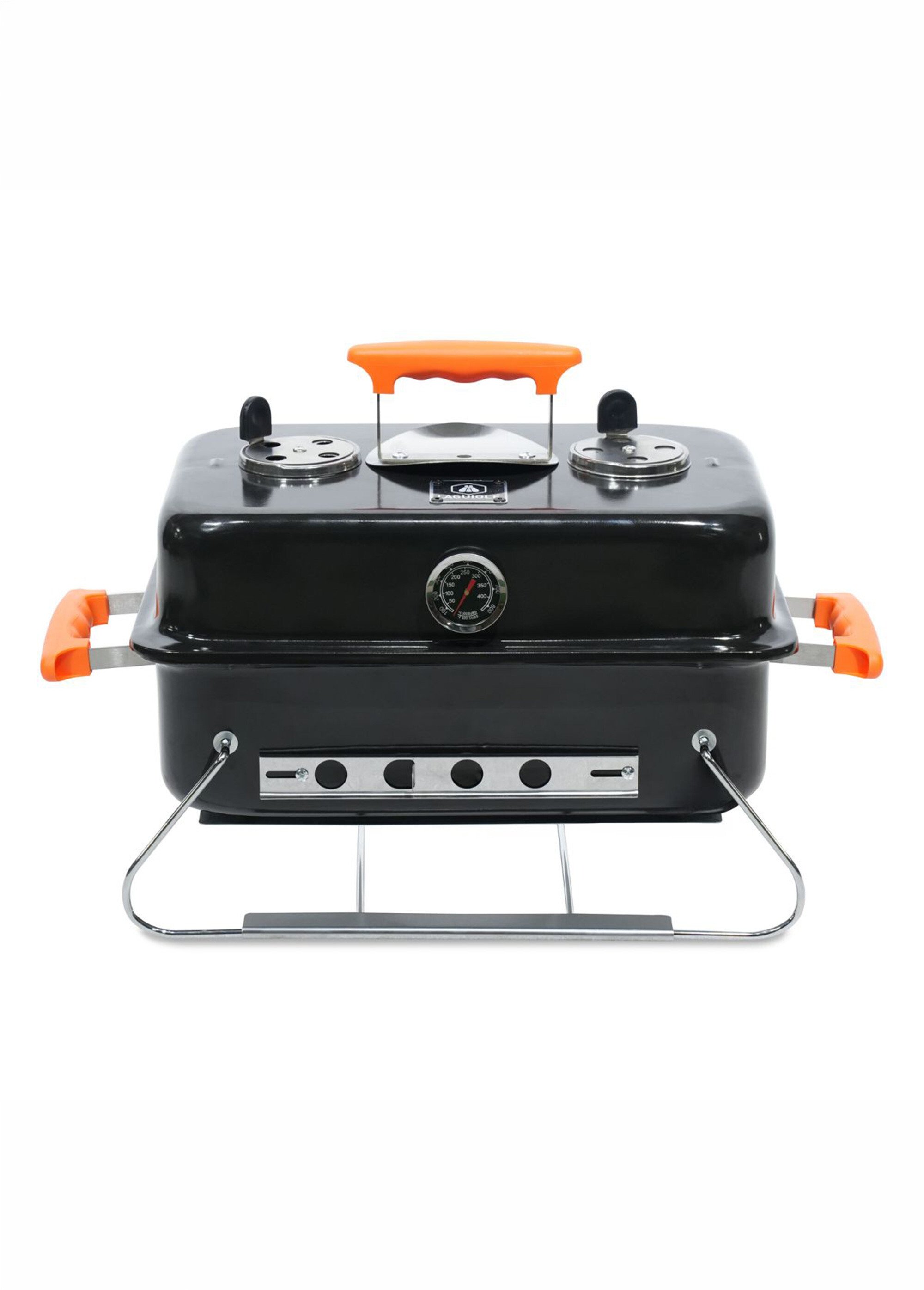 Grill portable avec pieds pliables Noir 9190325 DE1