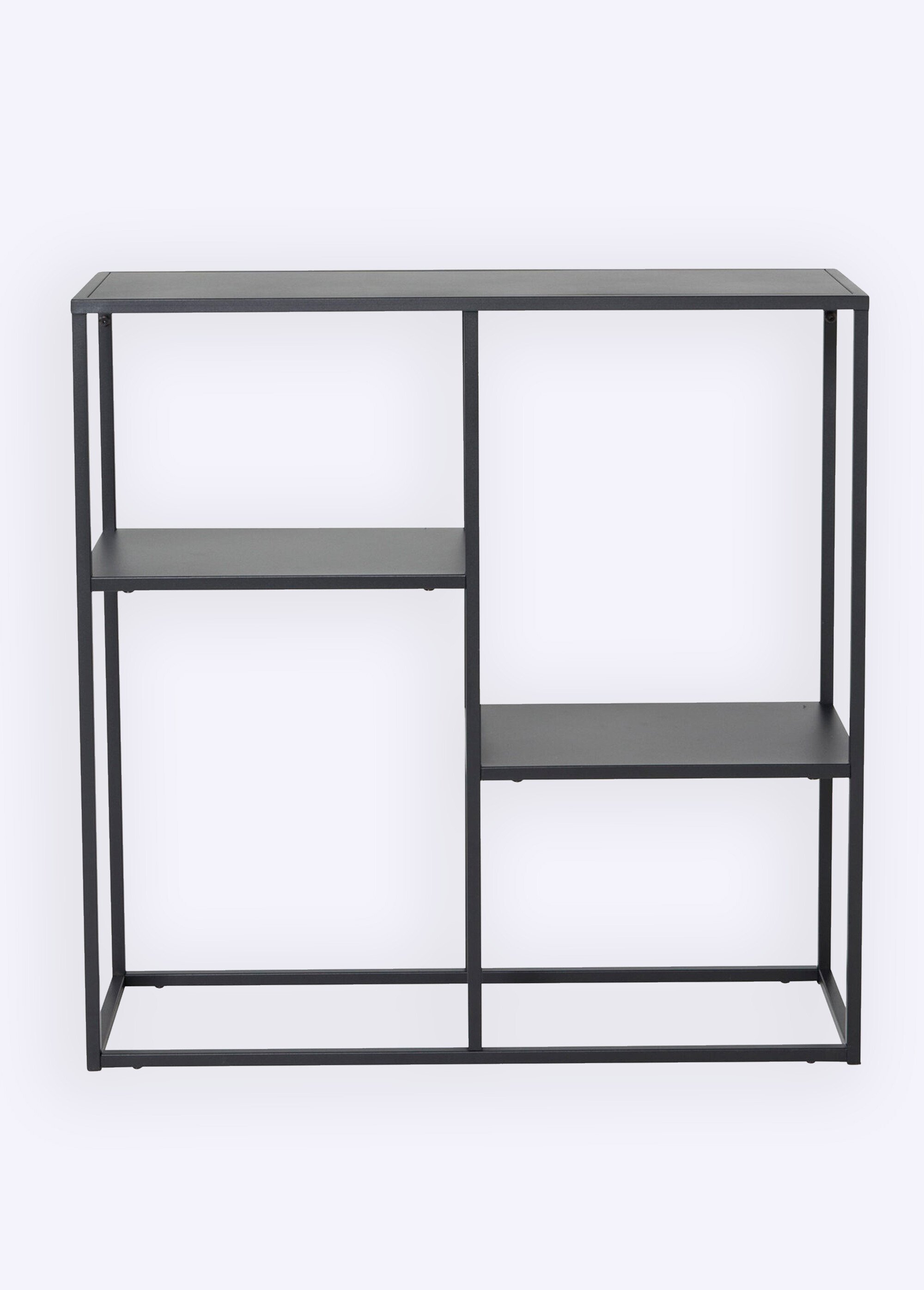 Etagère 3 niveaux en acier, style épuré