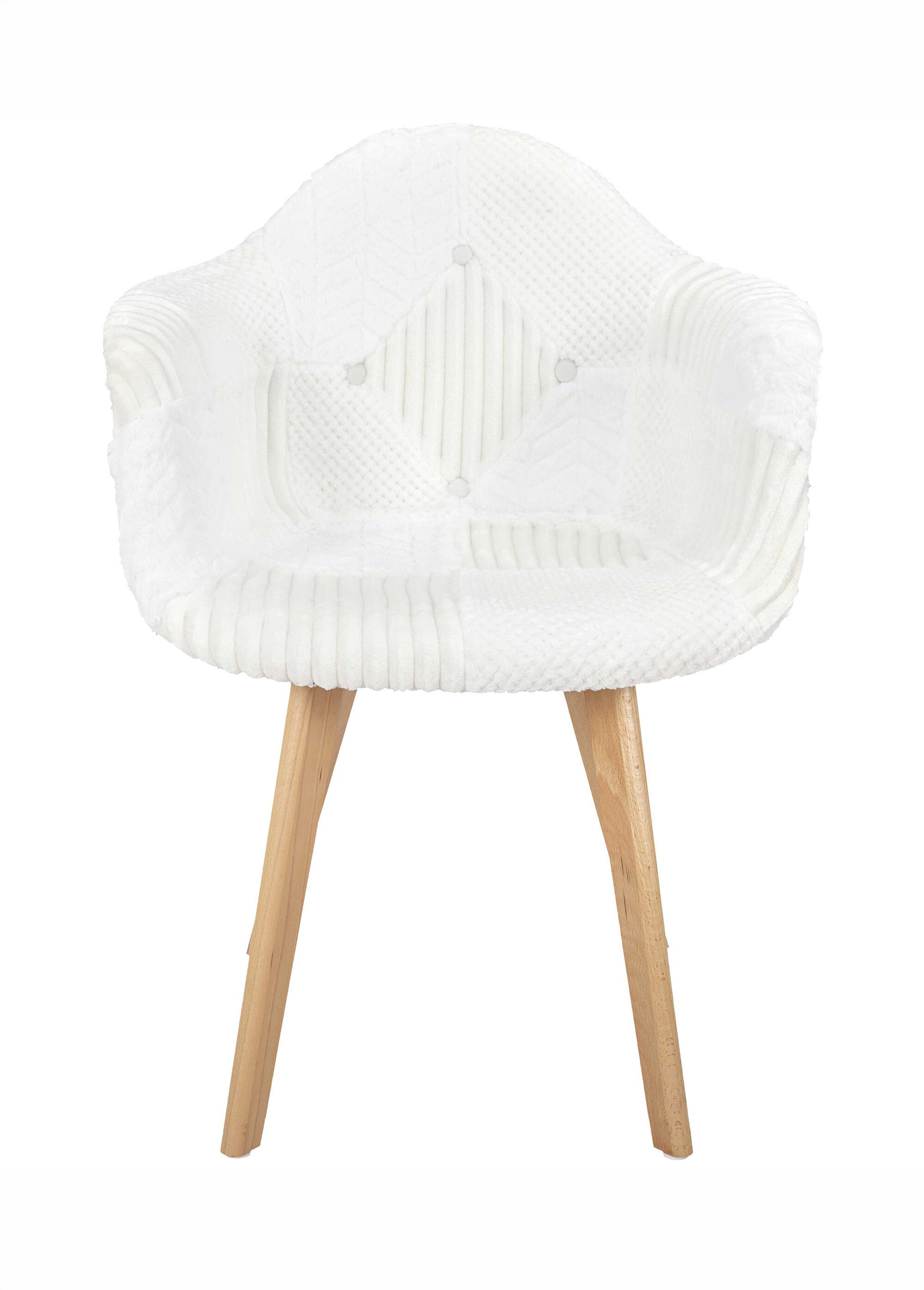 Set 2 Fauteuils scandinaves PATCHWORK
