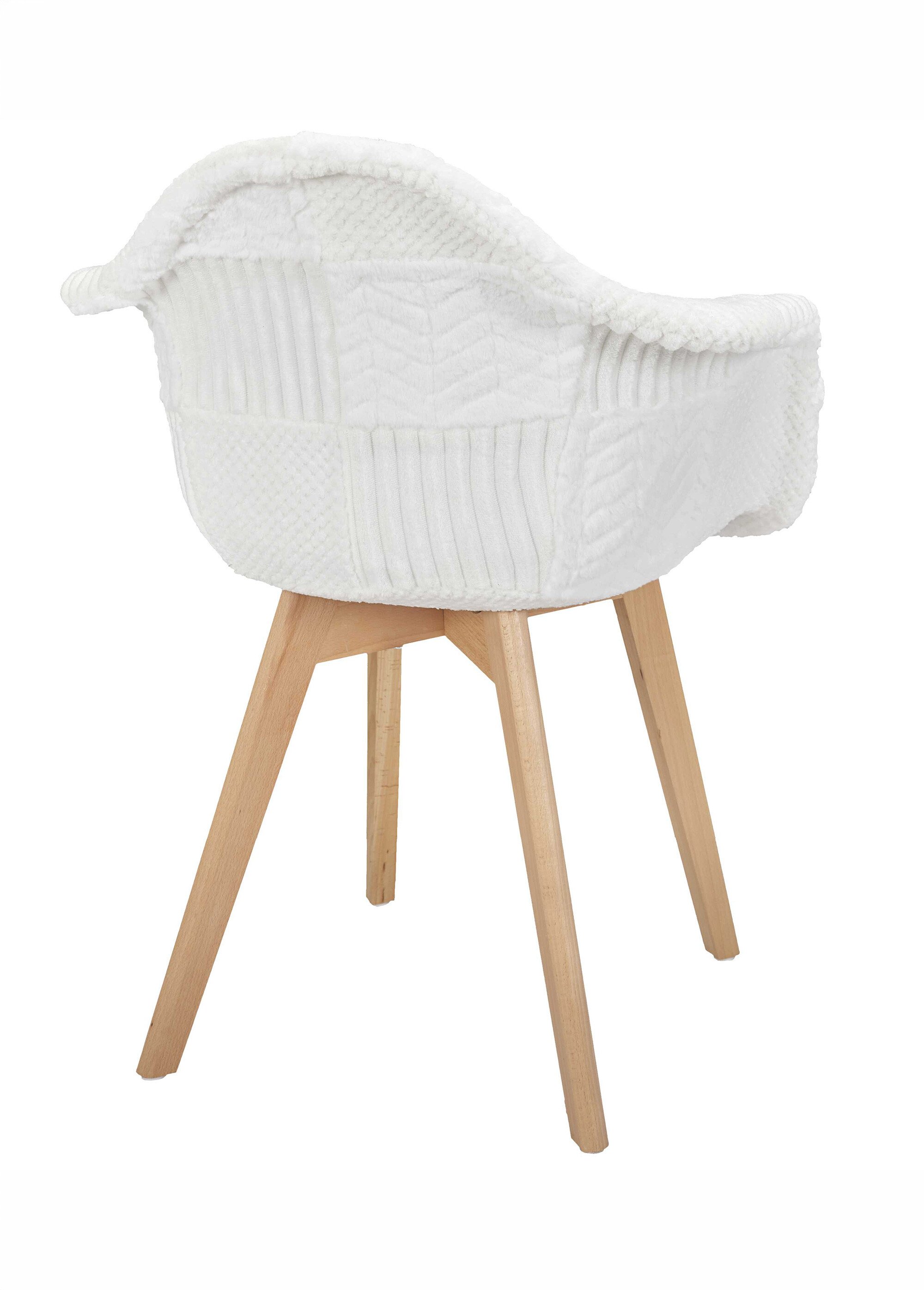 Set 2 Fauteuils scandinaves PATCHWORK
