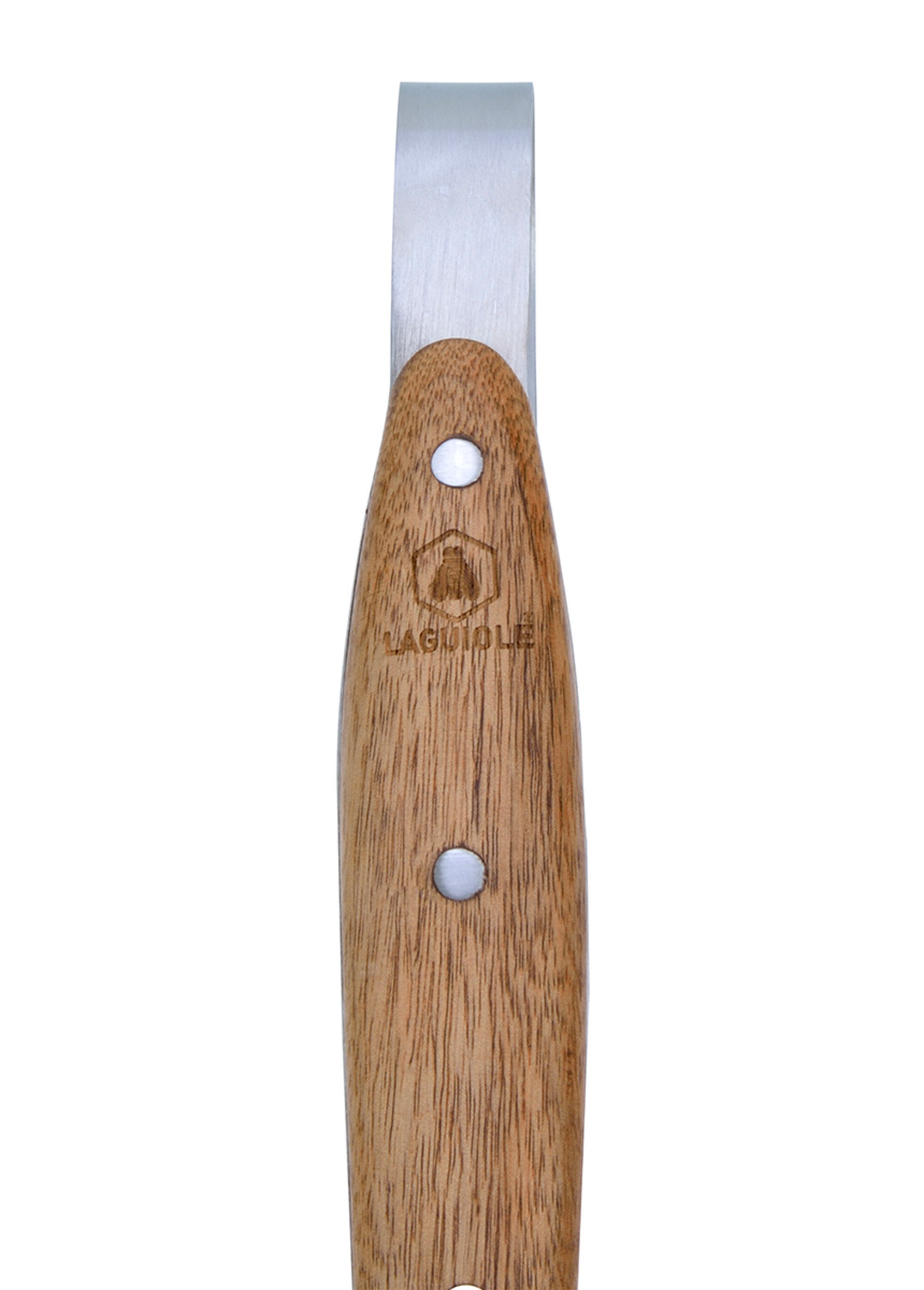 Set 2 Ustensiles barbecue acier/bois SEVE 2 Marron 9180615 DE3