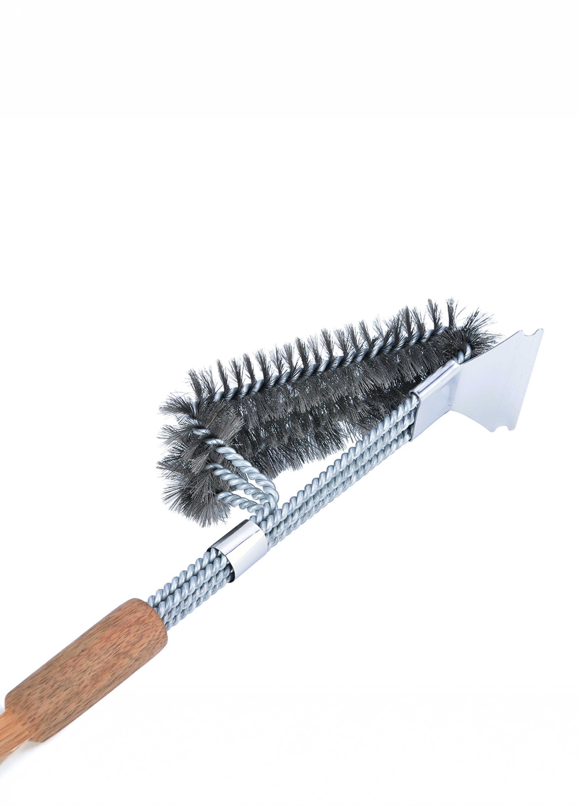 Set 5 Ustensiles barbecue acier/bois SEVE 3 Marron 9180620 DE3
