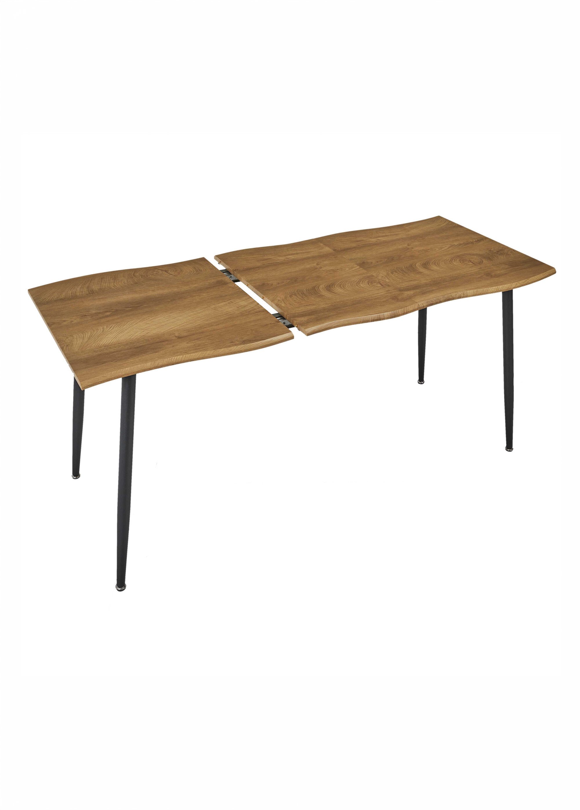 Table basse bois extensible 4 à 6 pers. FOREST MARRON CMP-HD0169 DE2