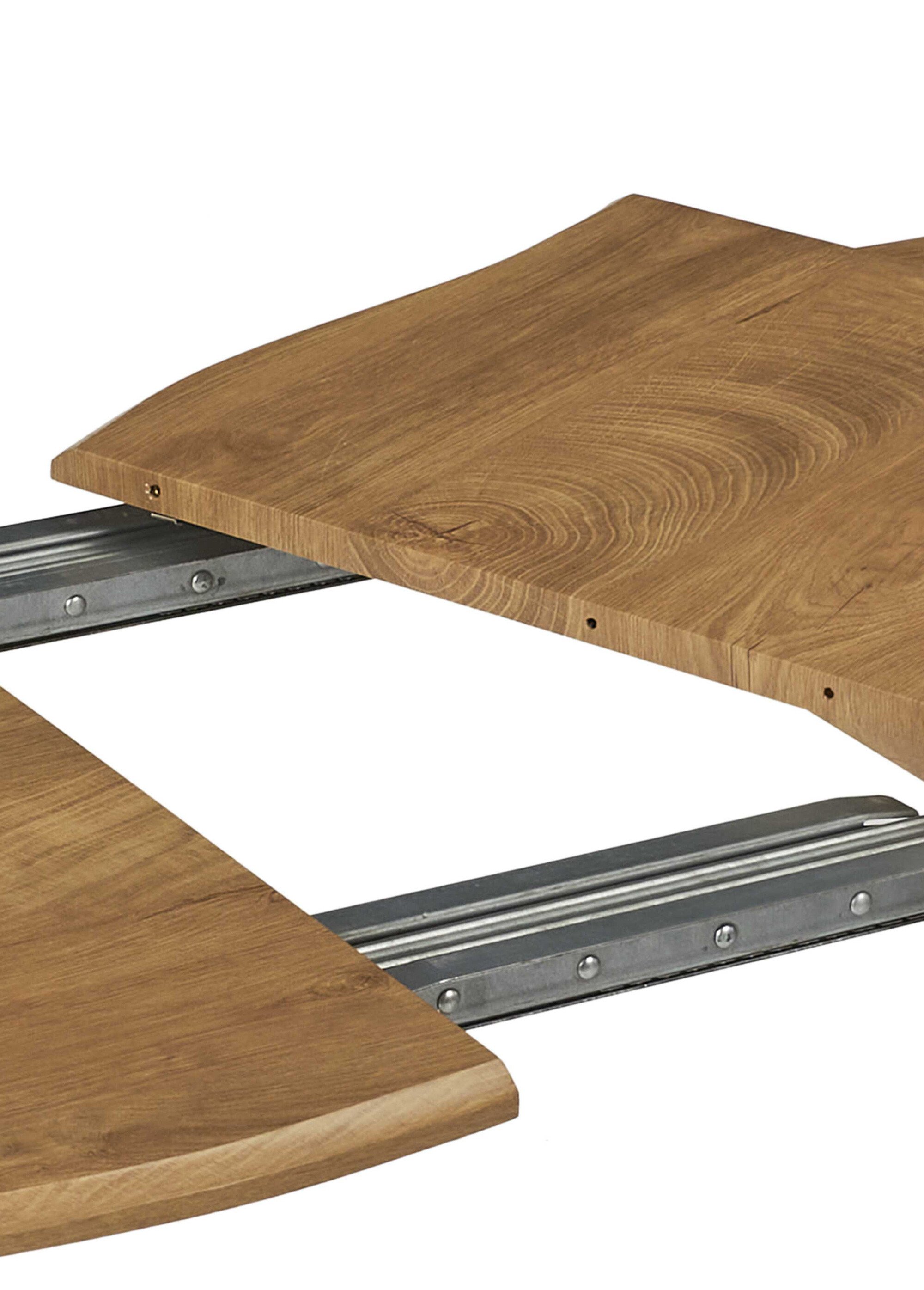 Table basse bois extensible 4 à 6 pers. FOREST MARRON CMP-HD0169 DE4
