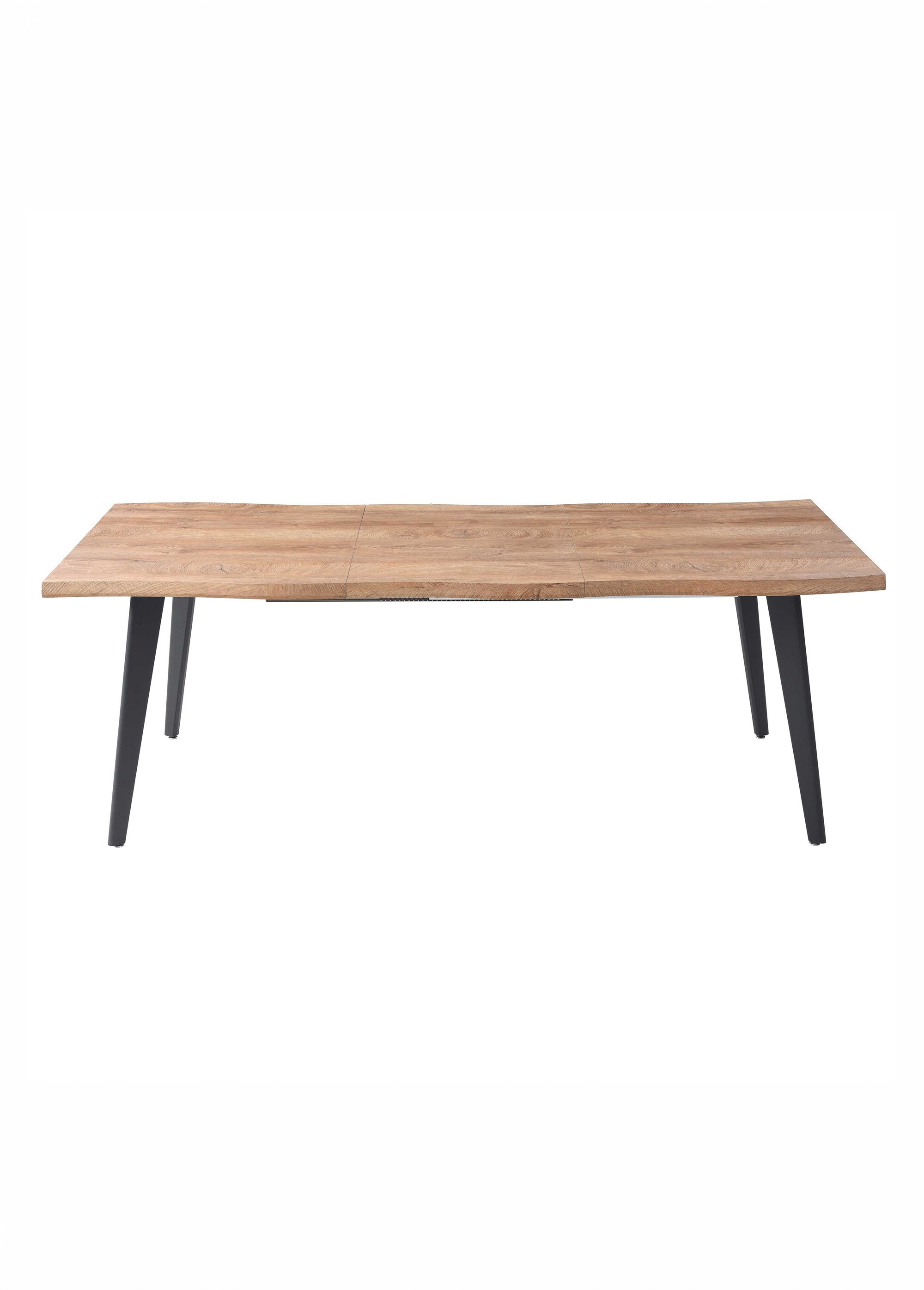 Table basse bois extensible 6 à 8 pers. FOREST MARRON CMP-HD7363 DE2