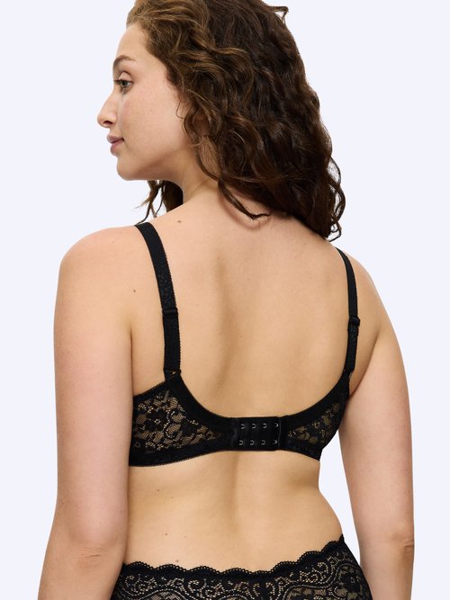 Soutien-gorge Amourette sans armatures Femme Noir VALENTINA DO1