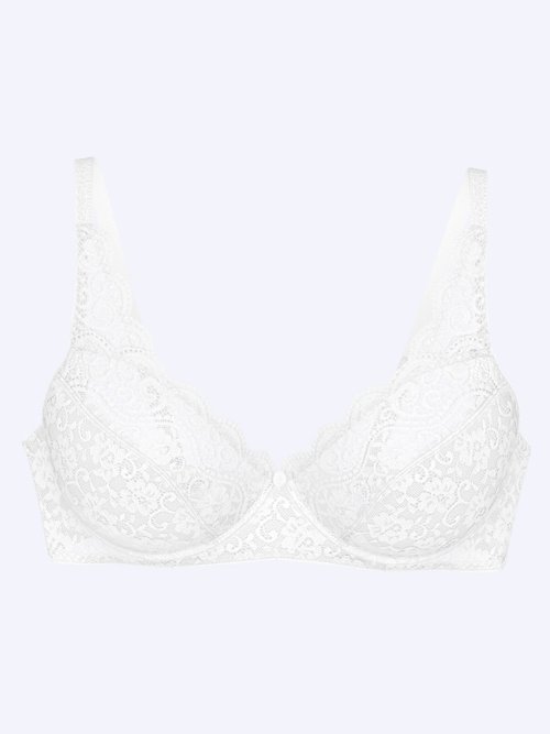 Soutien-gorge Amourette sans armatures Femme Blanc VALENTINA AP1
