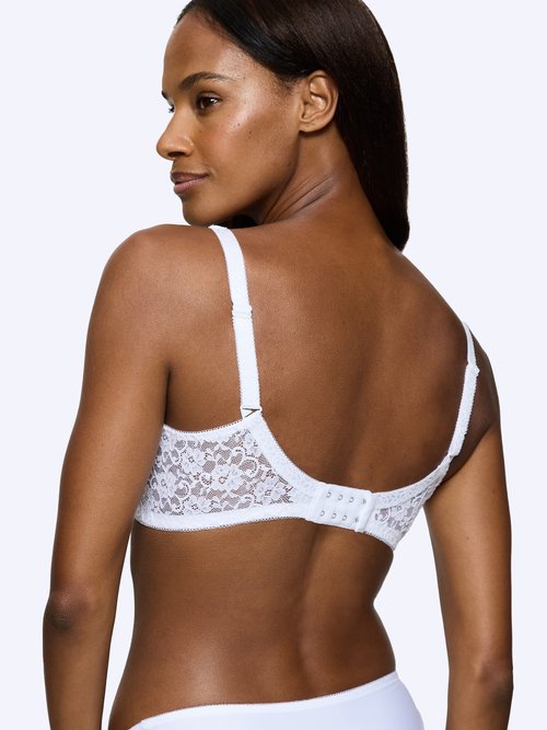 Soutien-gorge Amourette sans armatures Femme Blanc VALENTINA DO1