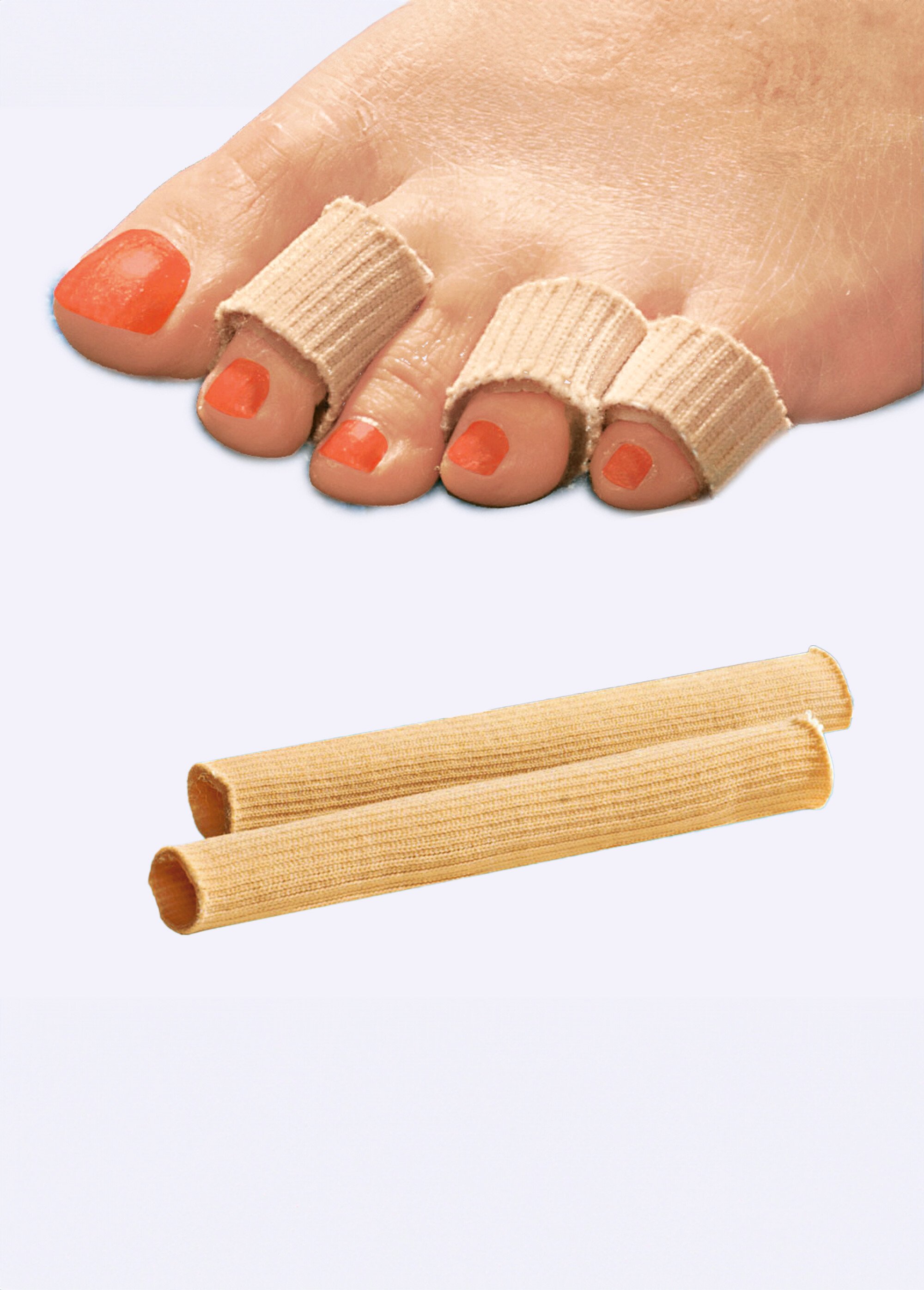Tube protège-orteils - lot de 2
