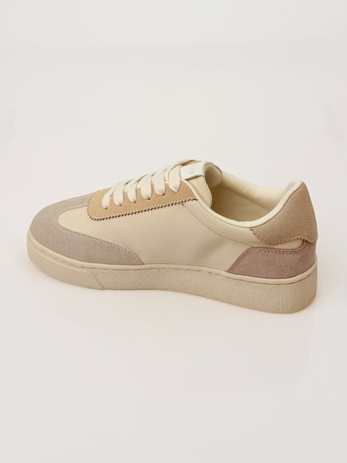Baskets à lacets avec détail étoile Femme Violet COVFY1152 DO1