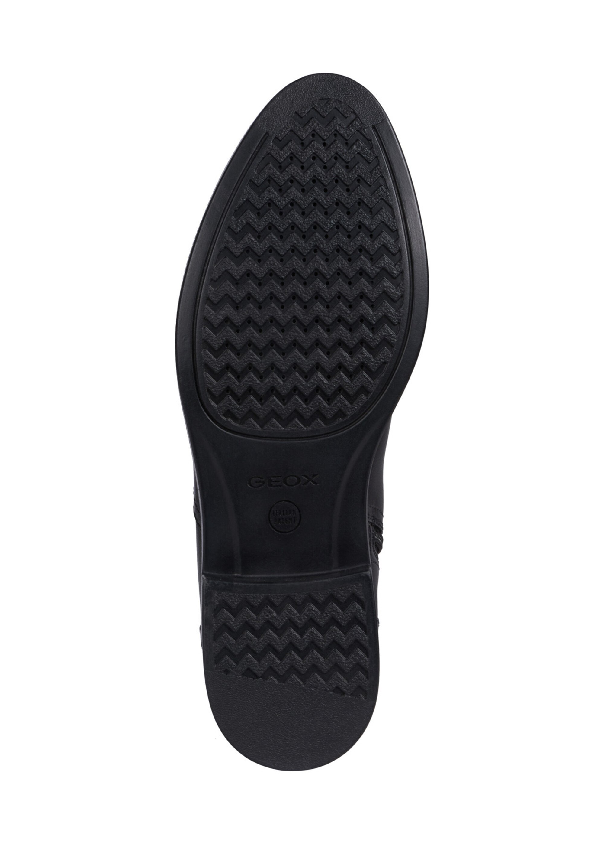 Boots Chelsea classiques en cuir lisse Homme Noir GEO-U044WA UN1
