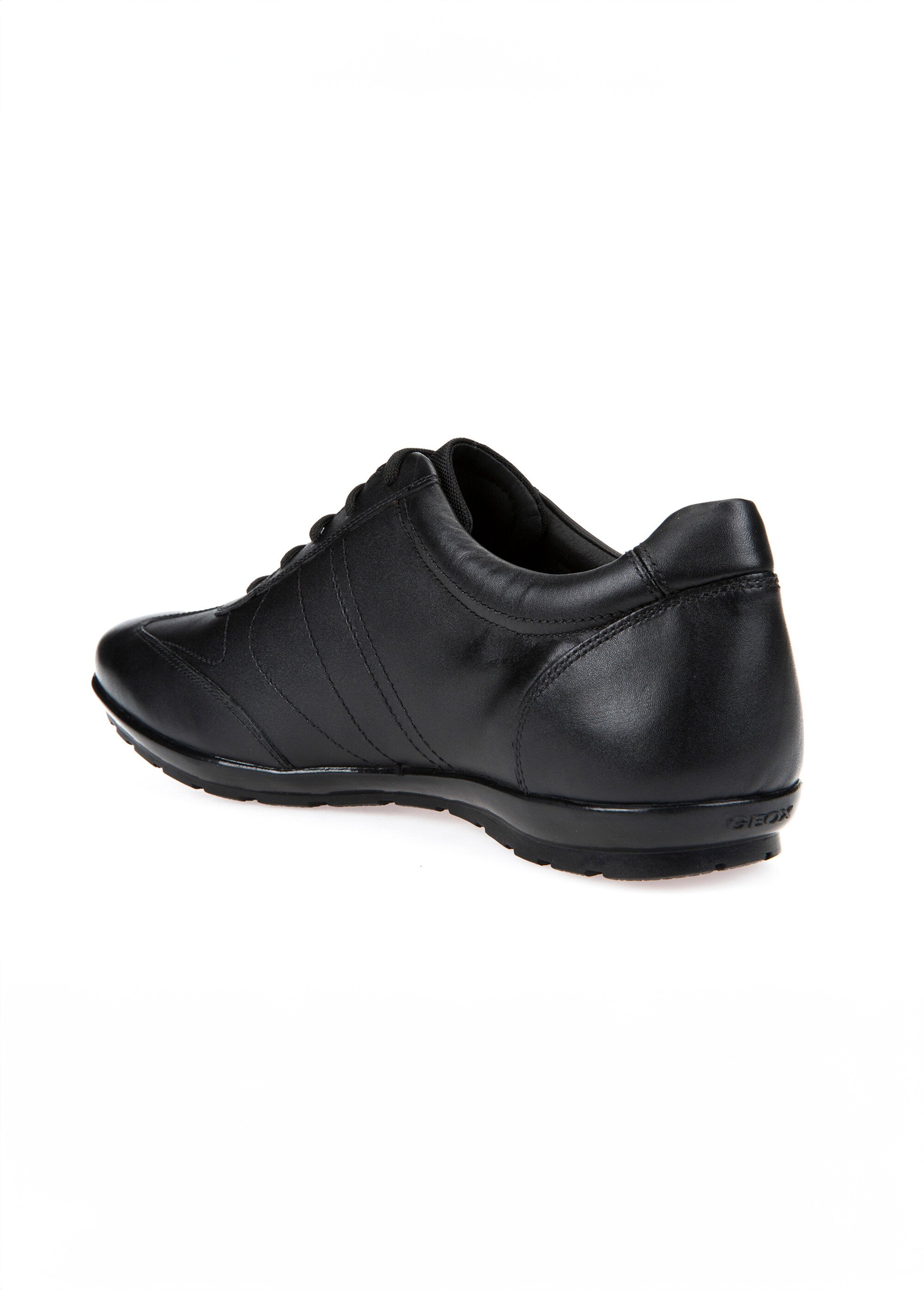 Derbys cuir tendance, semelle antidérapante Homme Noir GEO-U74A5B DO1