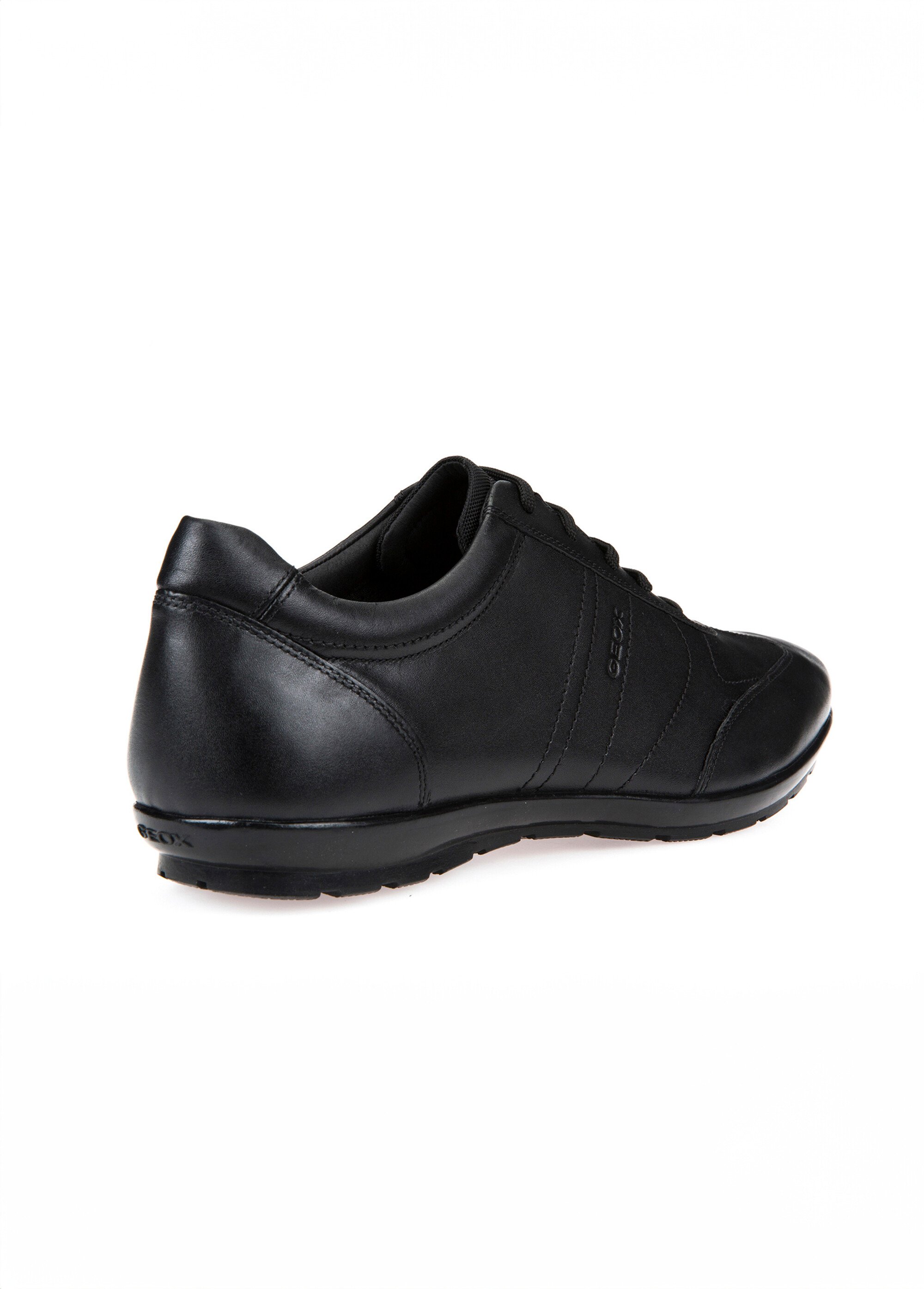 Derbys cuir tendance, semelle antidérapante Homme Noir GEO-U74A5B DO2