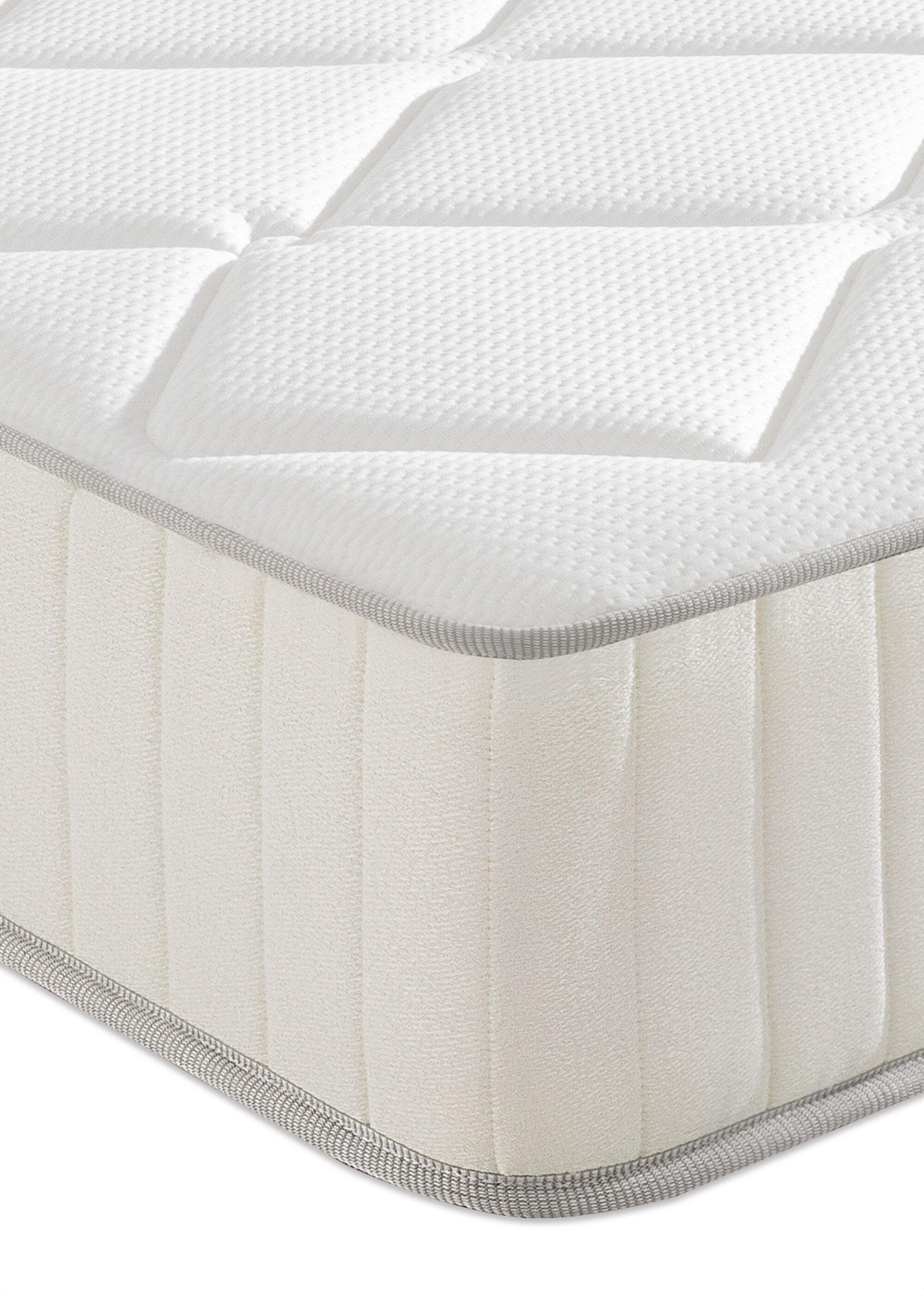 Matelas équilibré bi face à ressorts, haut. 26cm BLANC EPE-BRISTOL DE1