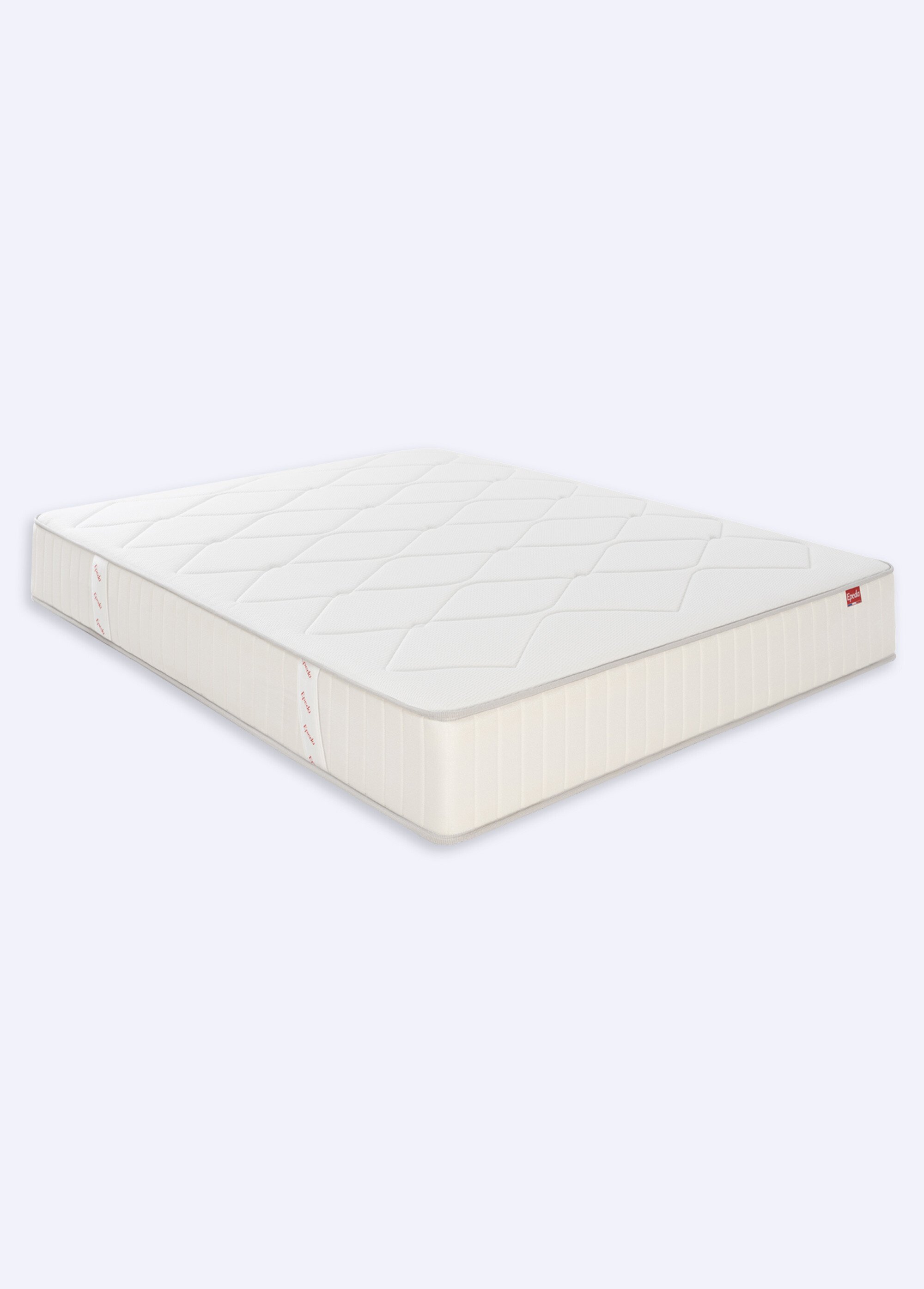 Matelas équilibré bi face à ressorts, haut. 26cm BLANC EPE-BRISTOL FA1
