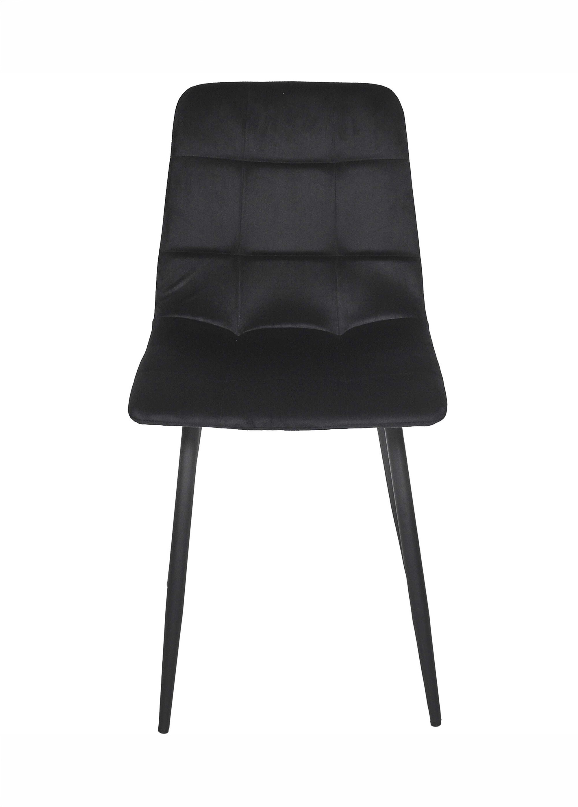 Set 4 Chaises MATEO NOIR CMP-HD0325 DE1