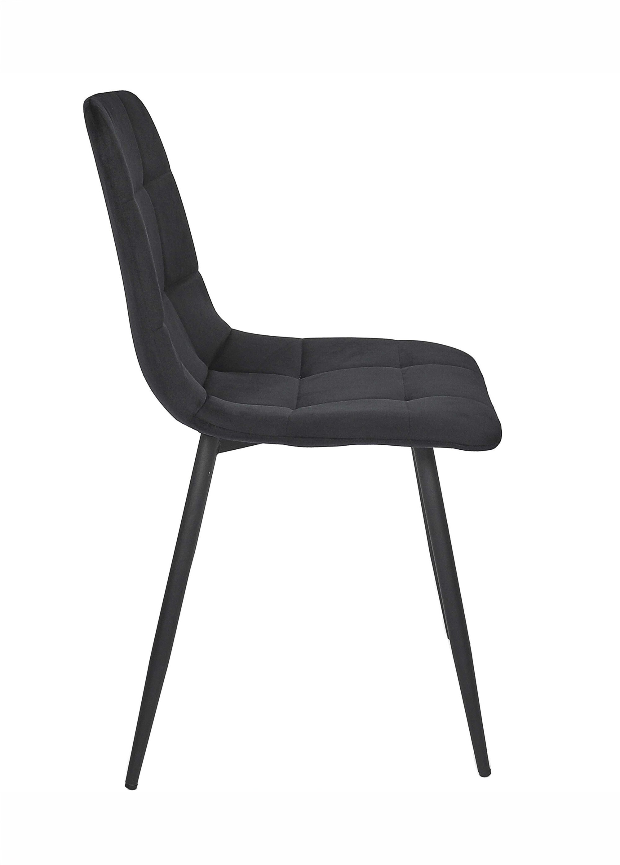 Set 4 Chaises MATEO NOIR CMP-HD0325 DR1