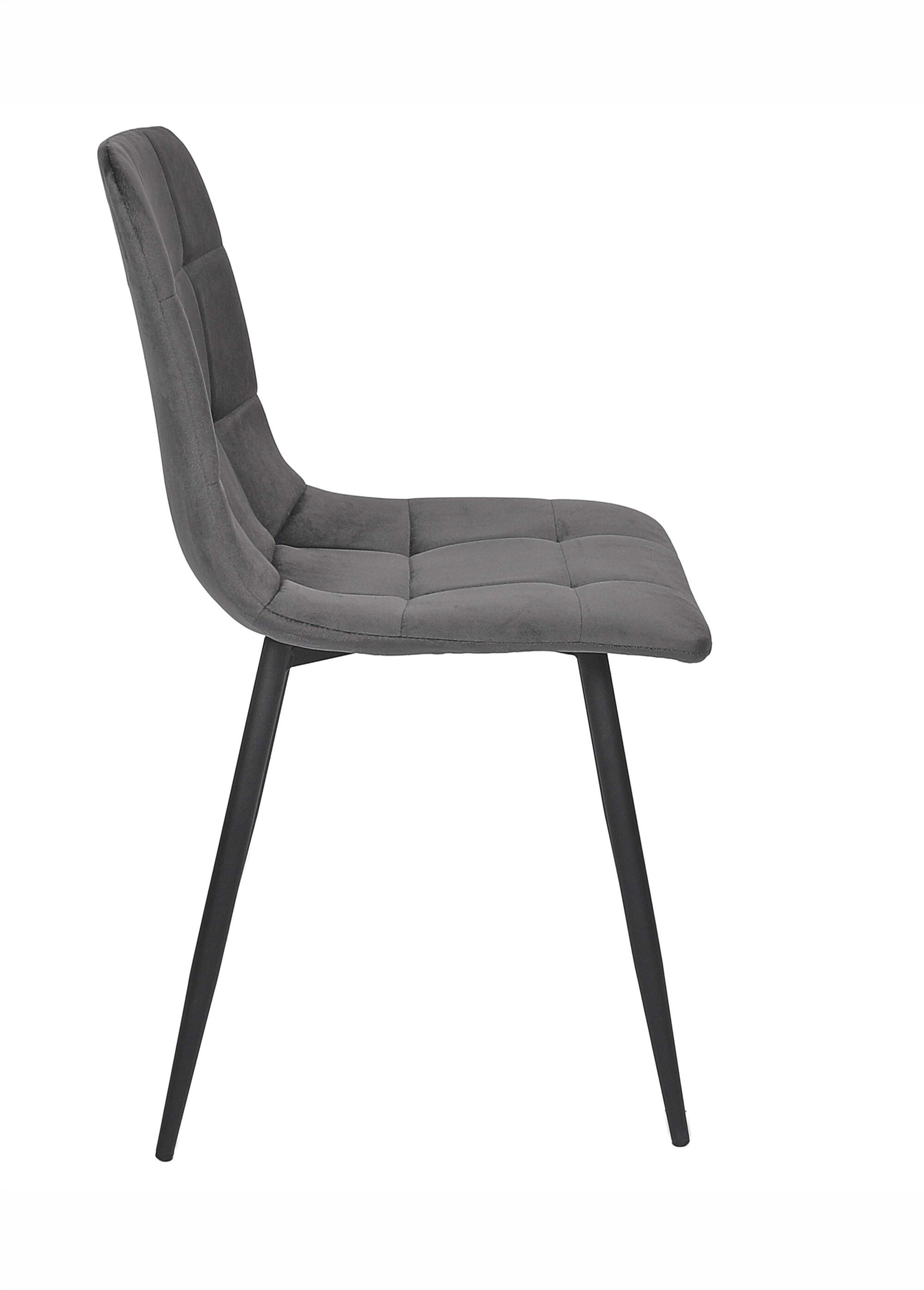 Set 4 Chaises MATEO GRIS CMP-HD0325 DR1