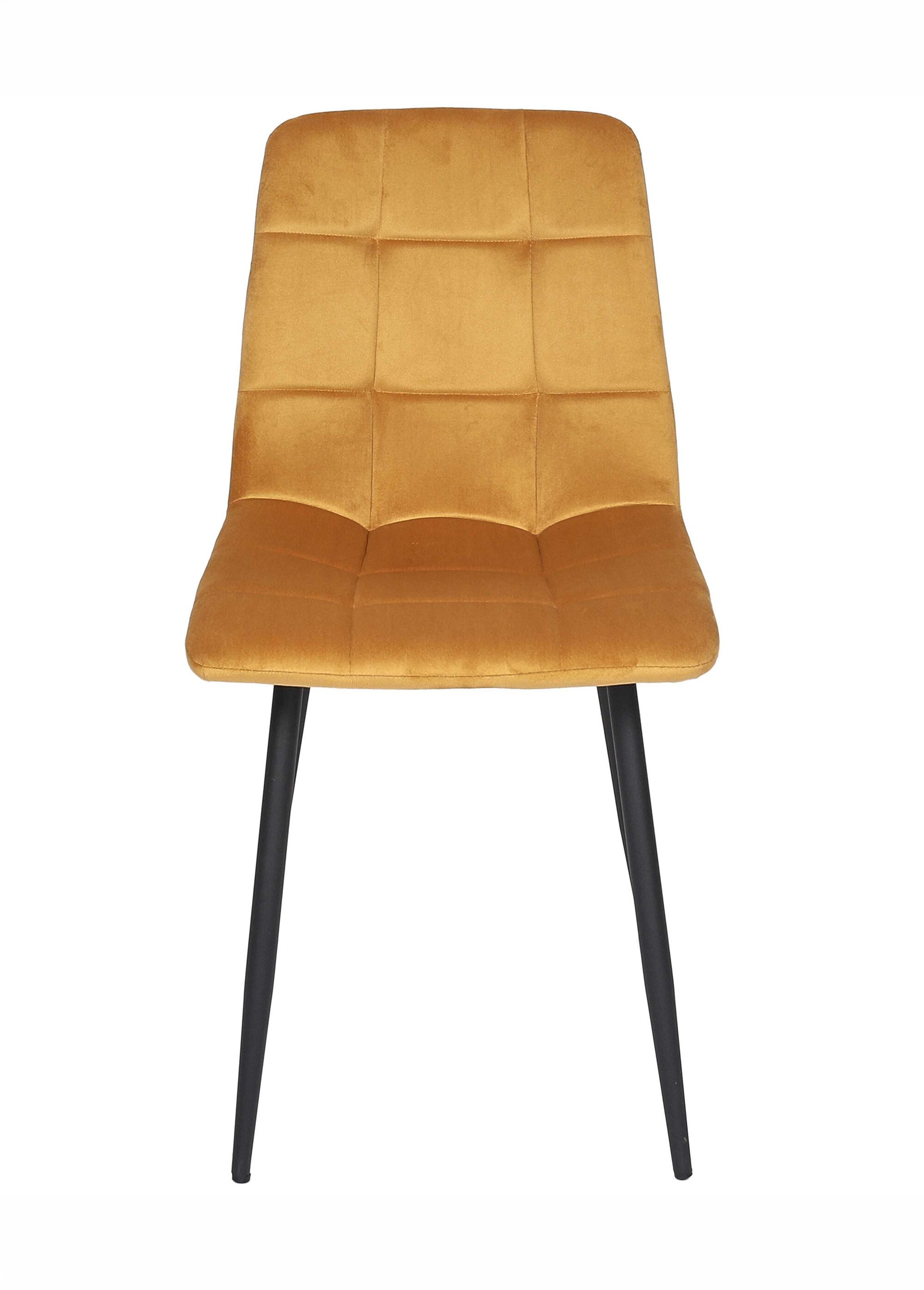 Set 4 Chaises MATEO JAUNE CMP-HD0325 DE1