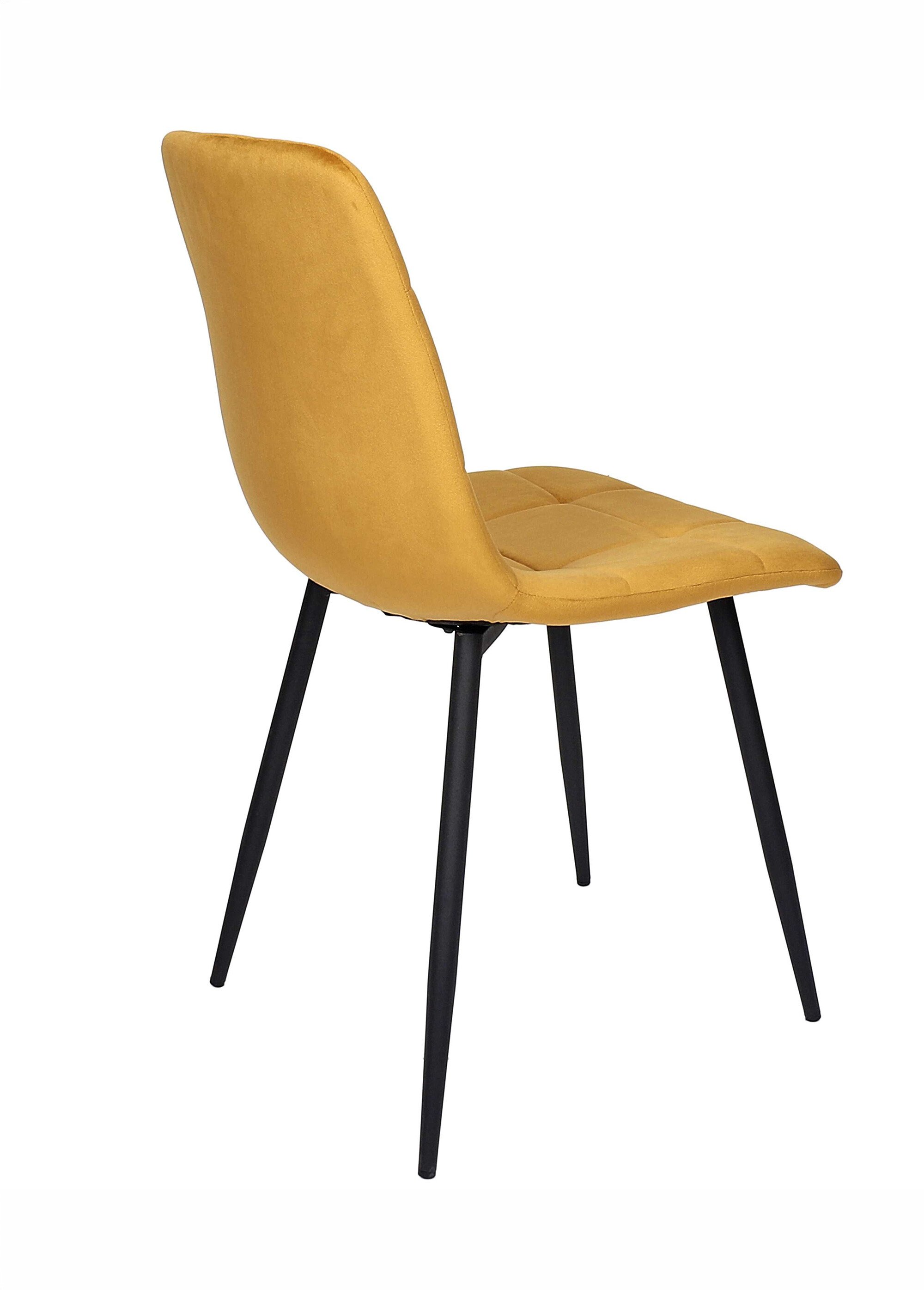 Set 4 Chaises MATEO JAUNE CMP-HD0325 DO1